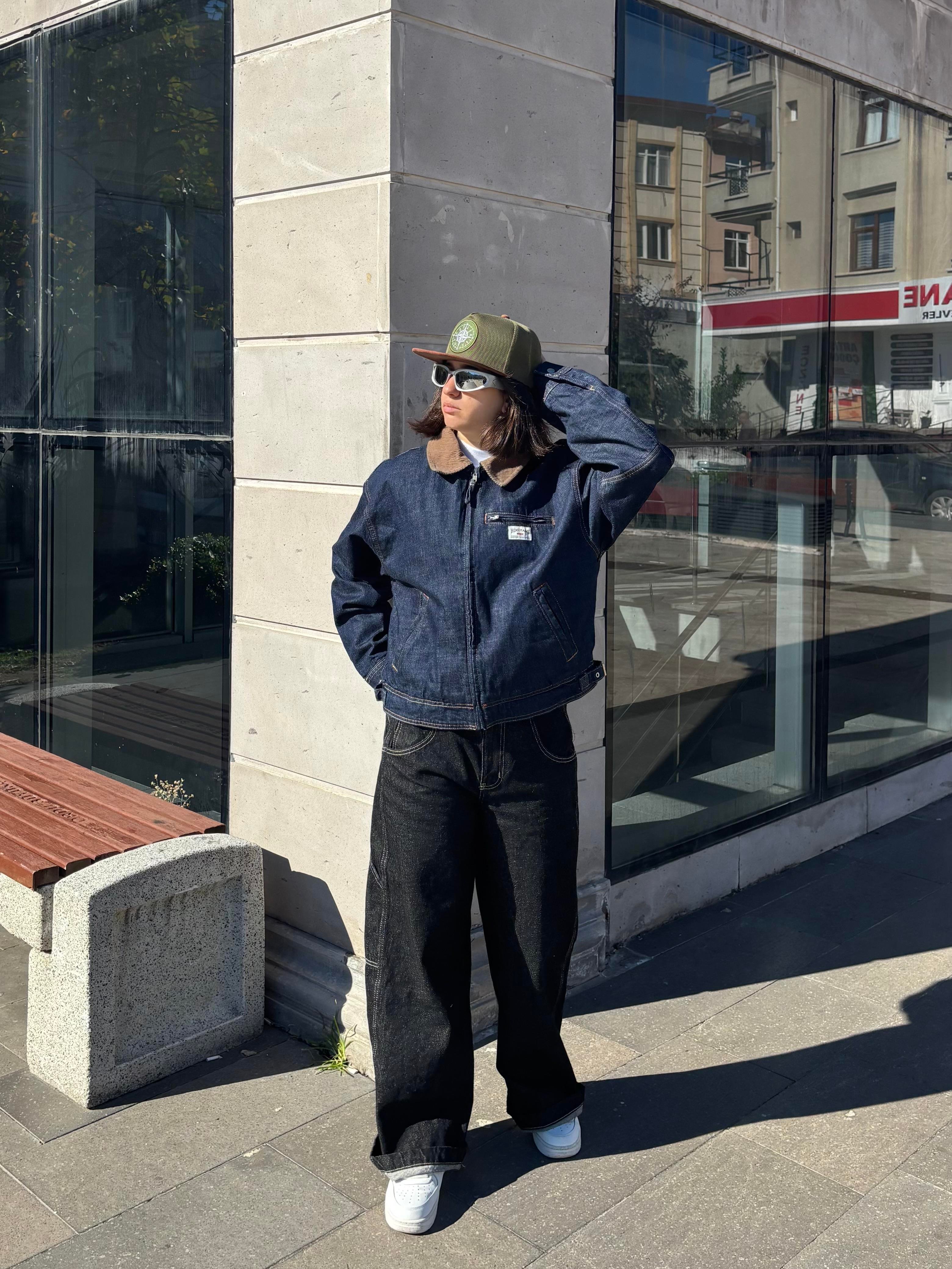 Premium Luca Shrunken Denim Jacket