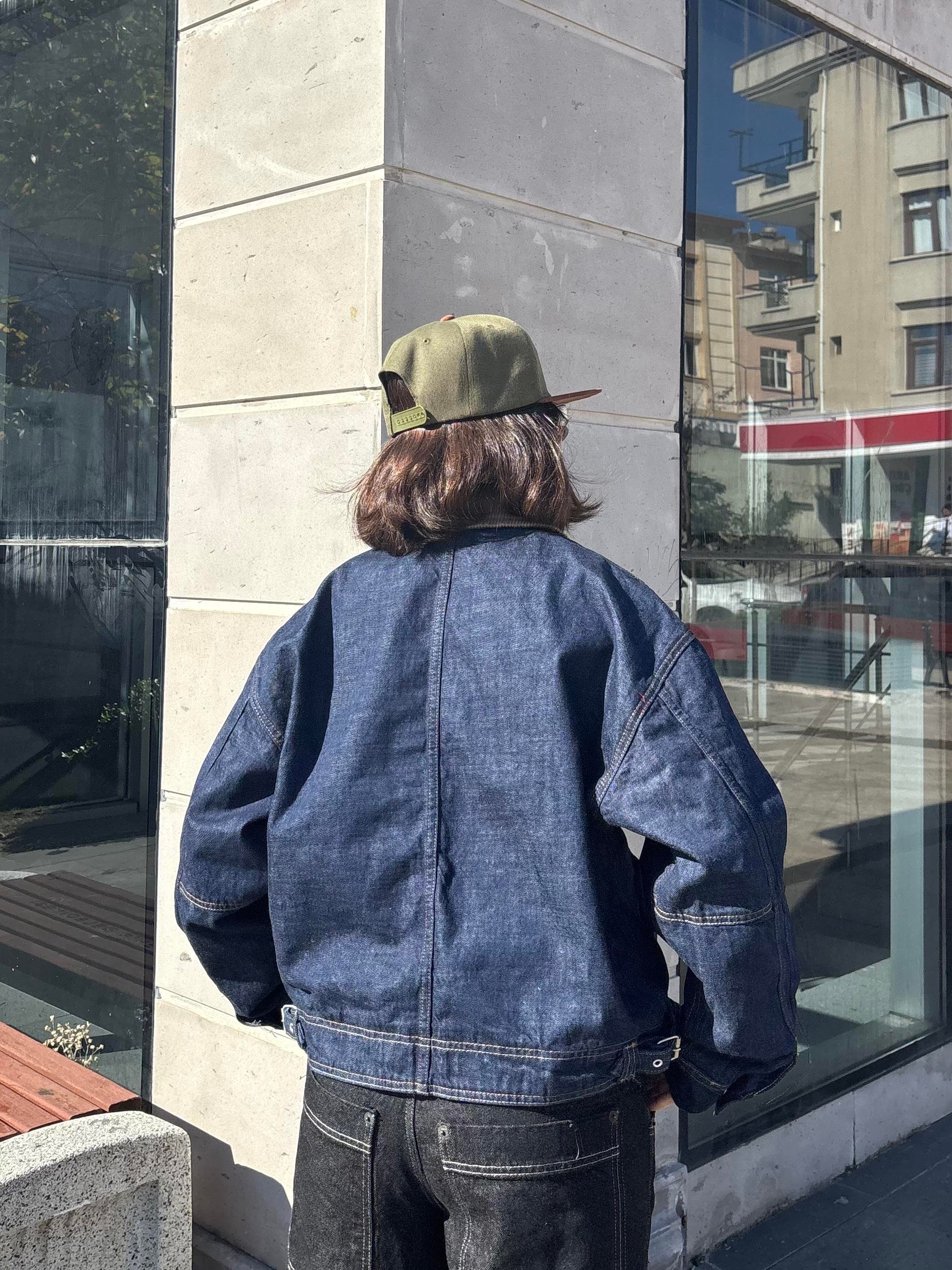 Premium Luca Shrunken Denim Jacket
