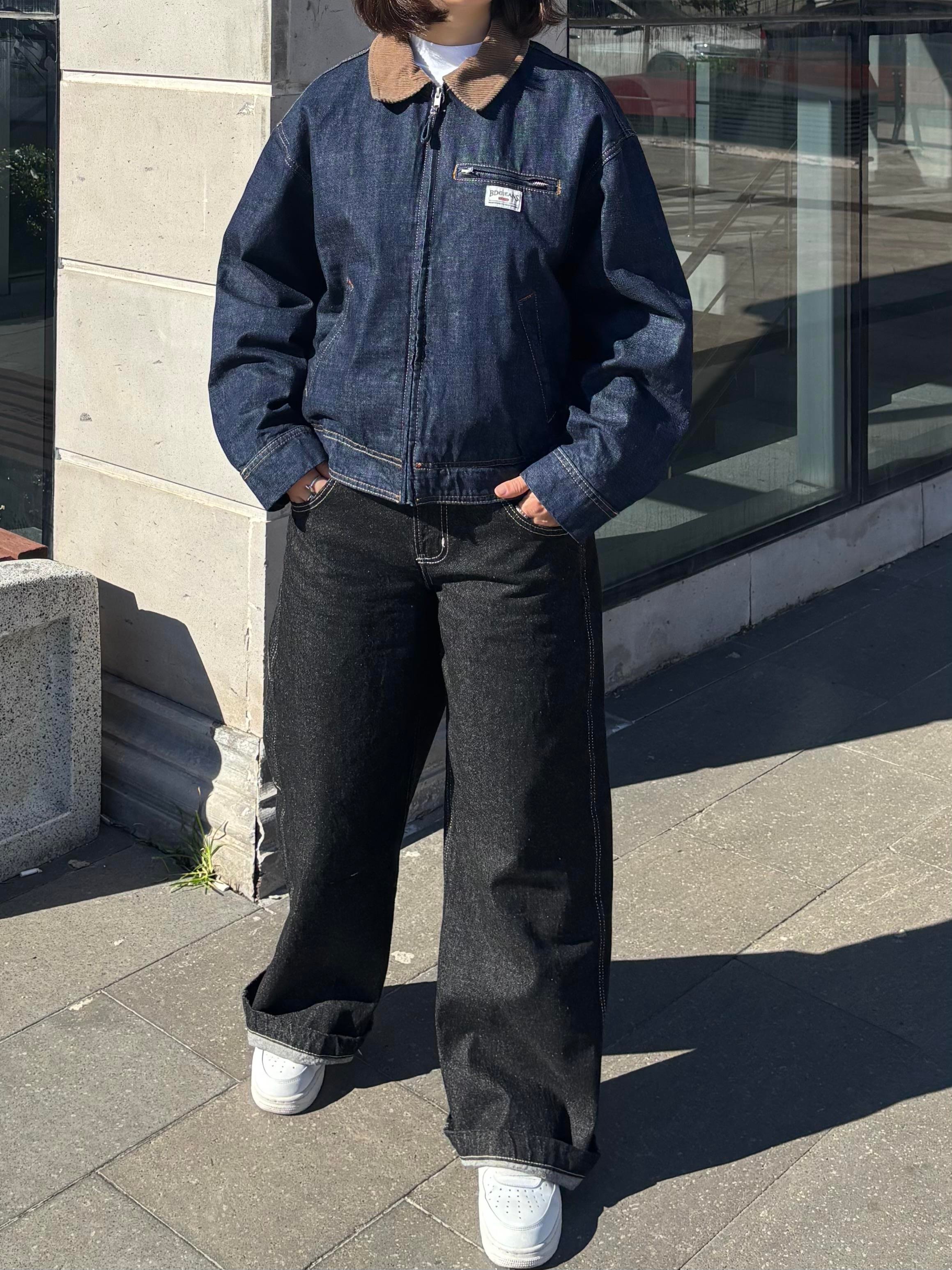 Premium Luca Shrunken Denim Jacket