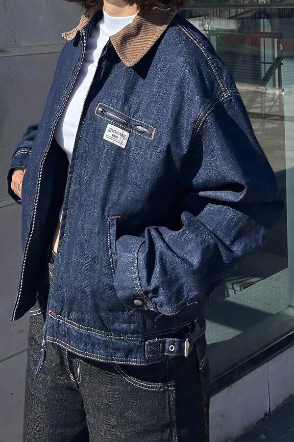 Premium Luca Shrunken Denim Jacket