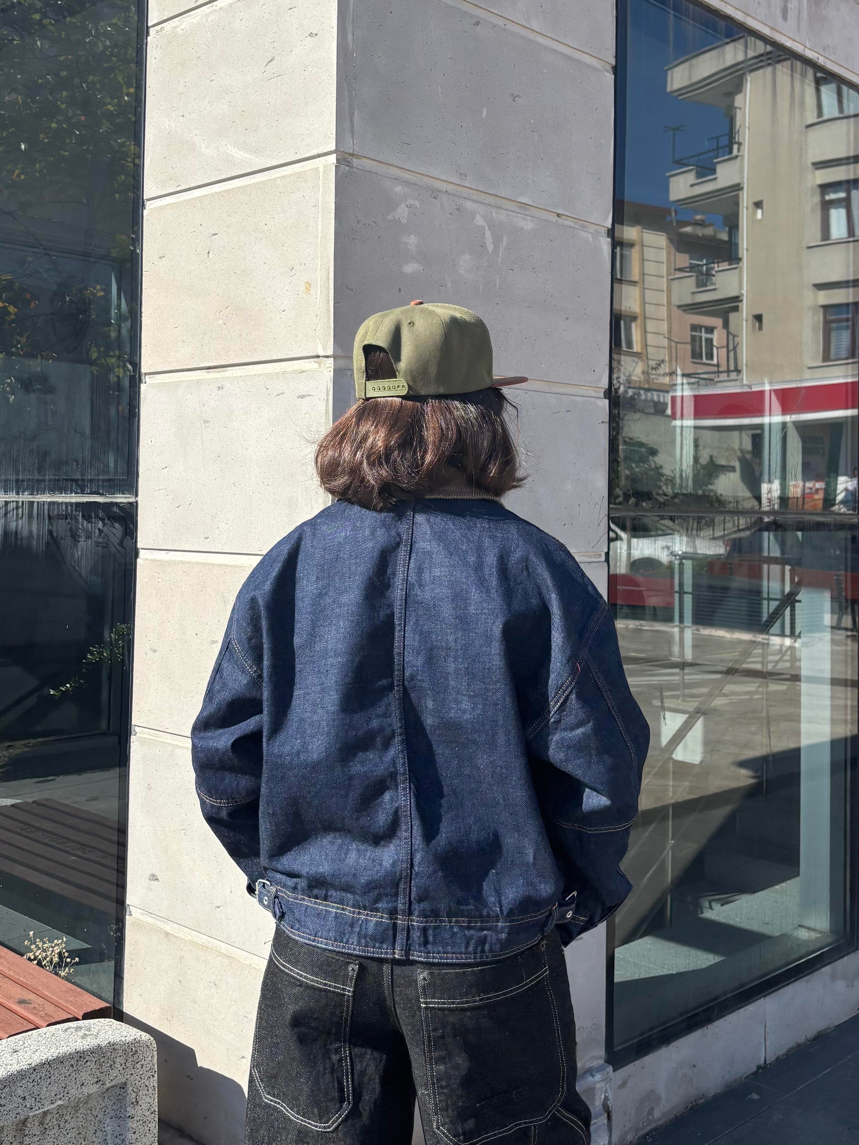 Premium Luca Shrunken Denim Jacket