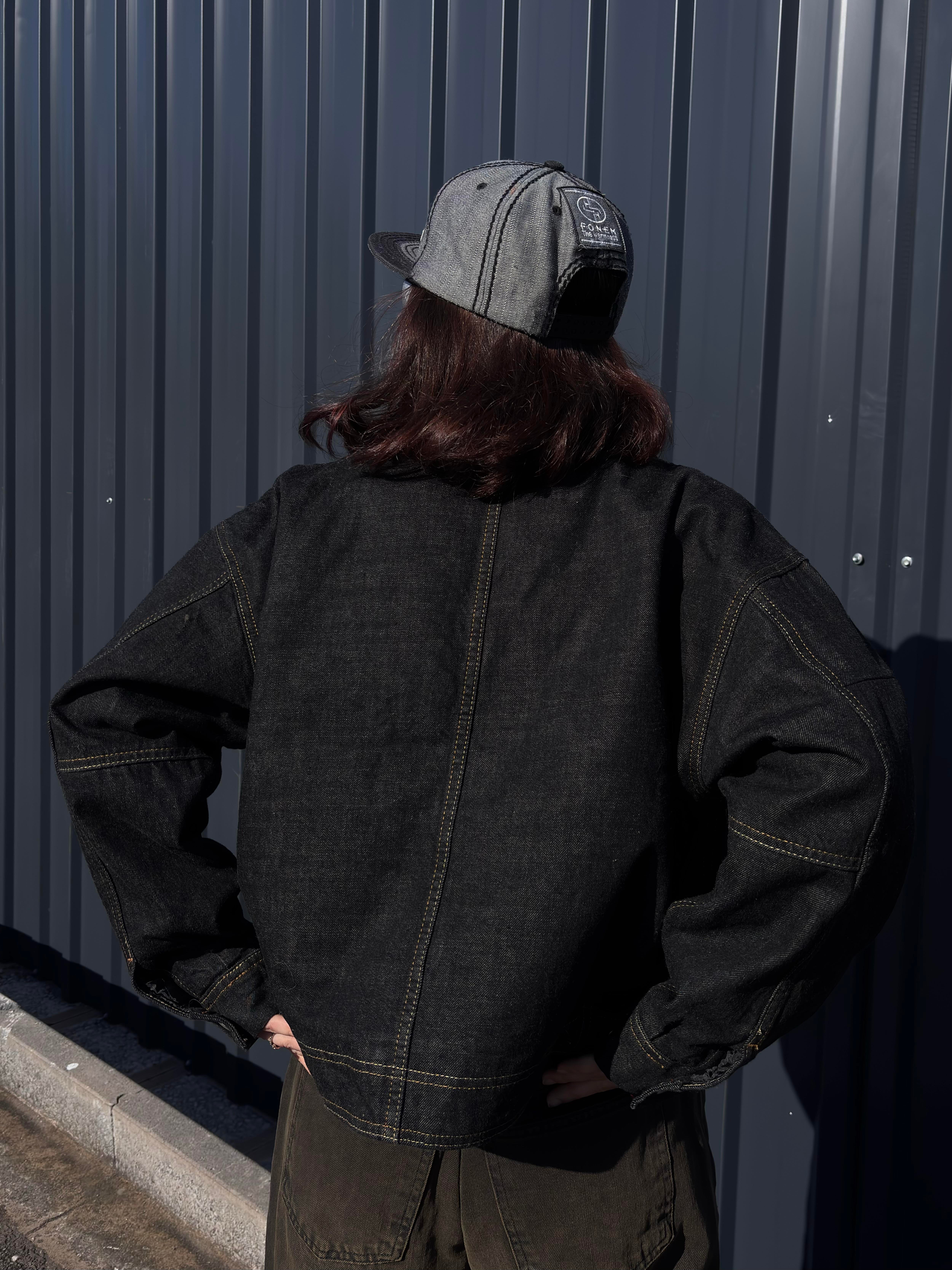Premium Luca Shrunken Denim Jacket2