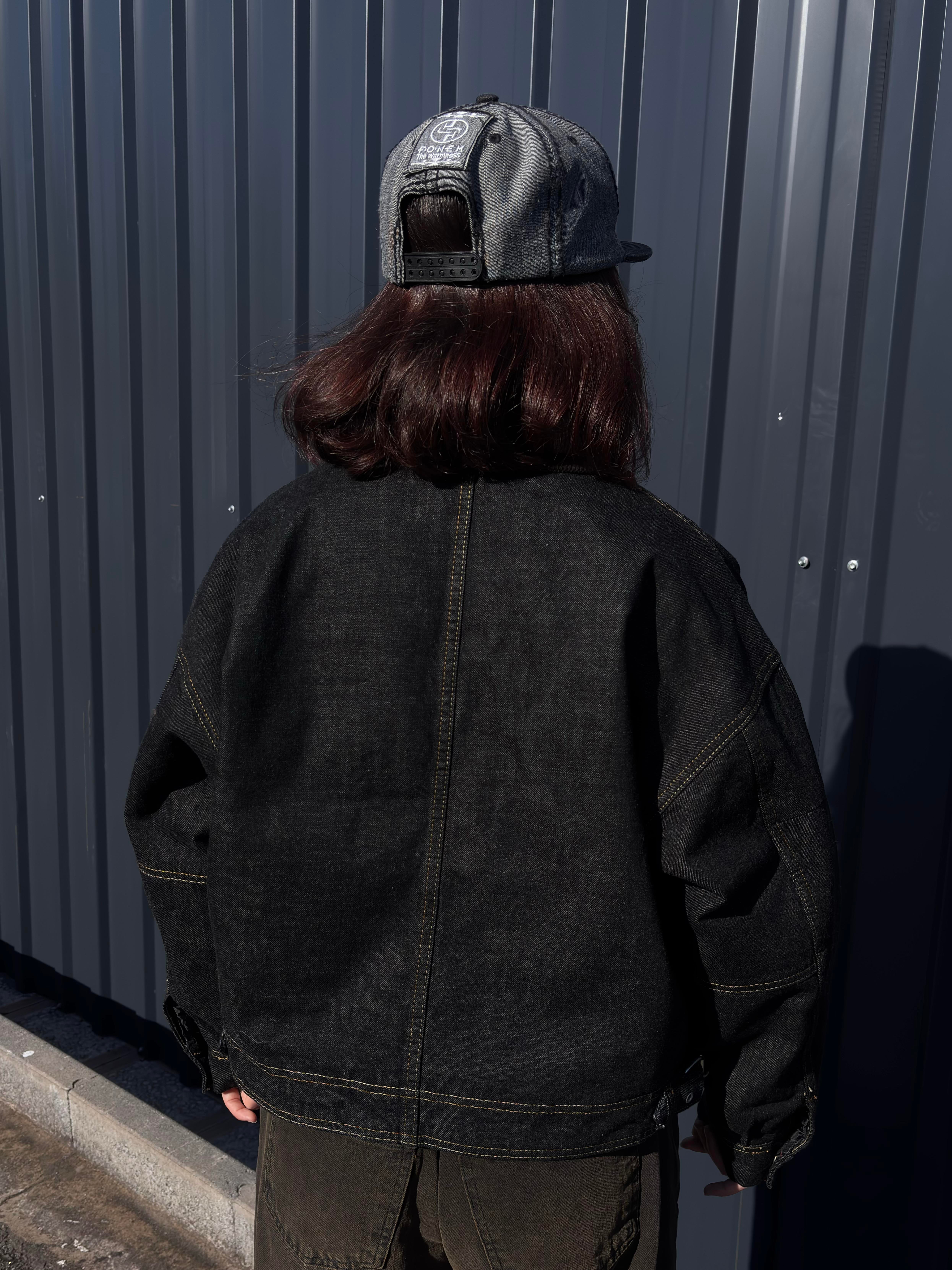 Premium Luca Shrunken Denim Jacket2