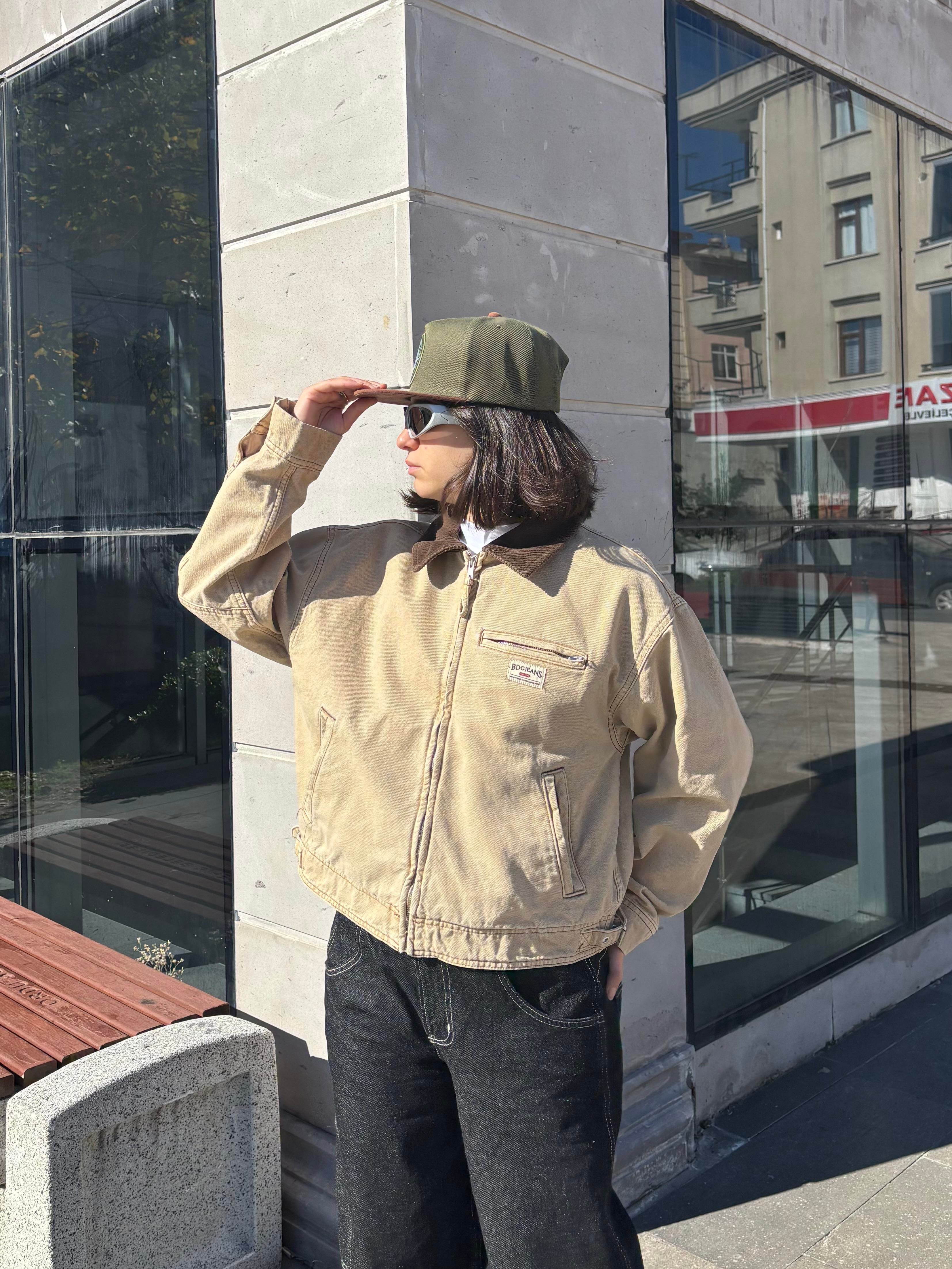 Premium Luca Shrunken Unwadded Workwear Jacket 