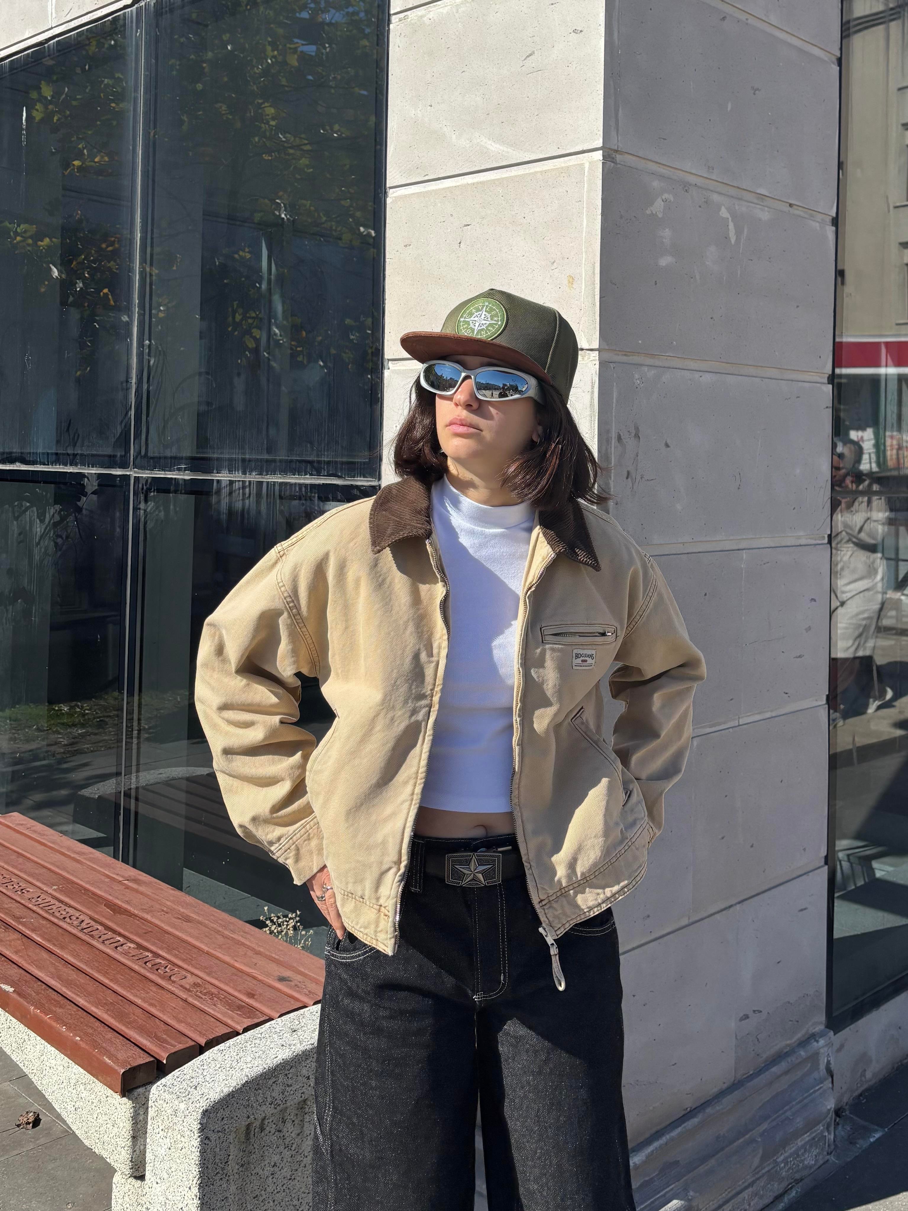 Premium Luca Shrunken Unwadded Workwear Jacket 