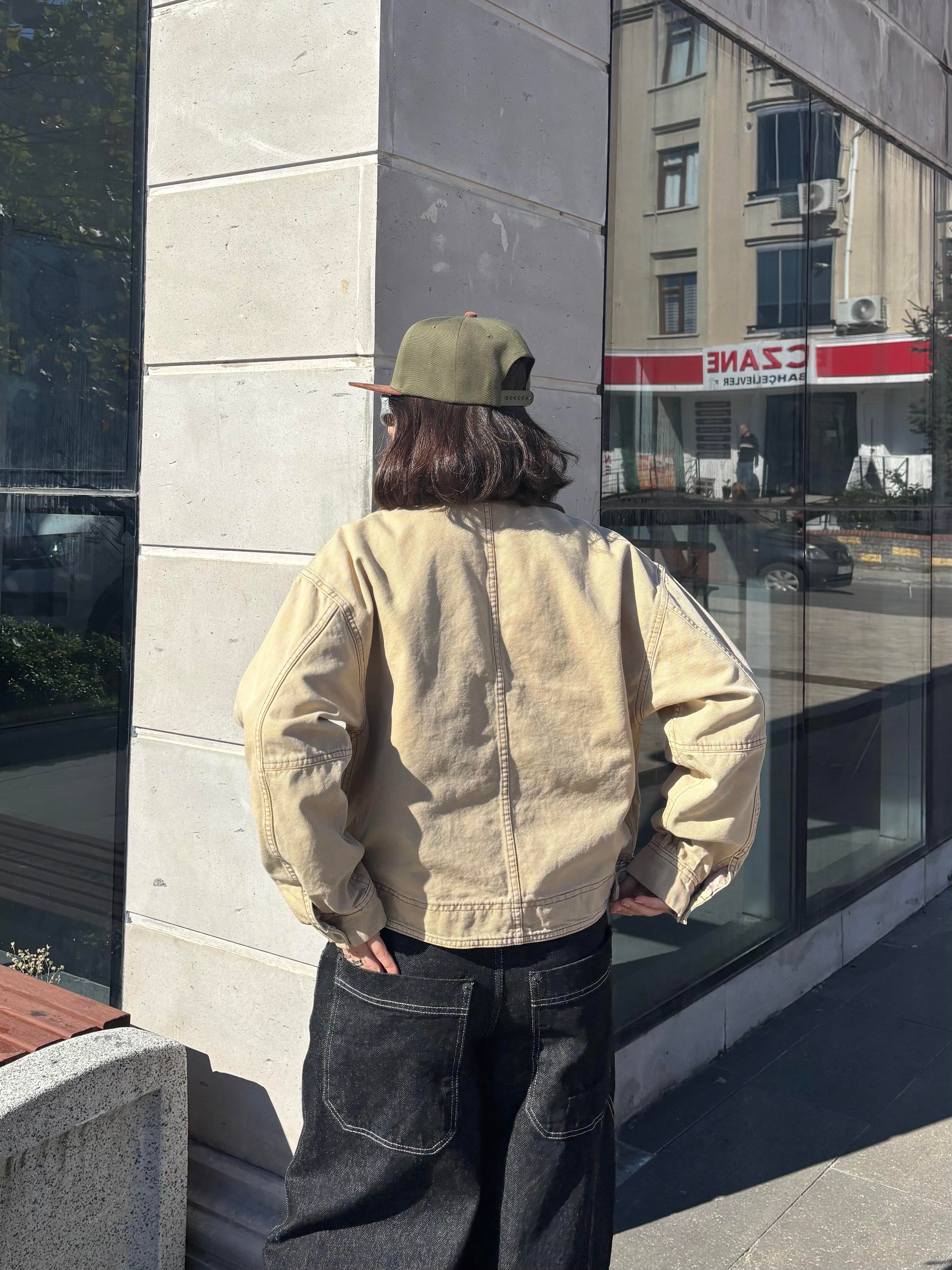 Premium Luca Shrunken Unwadded Workwear Jacket 