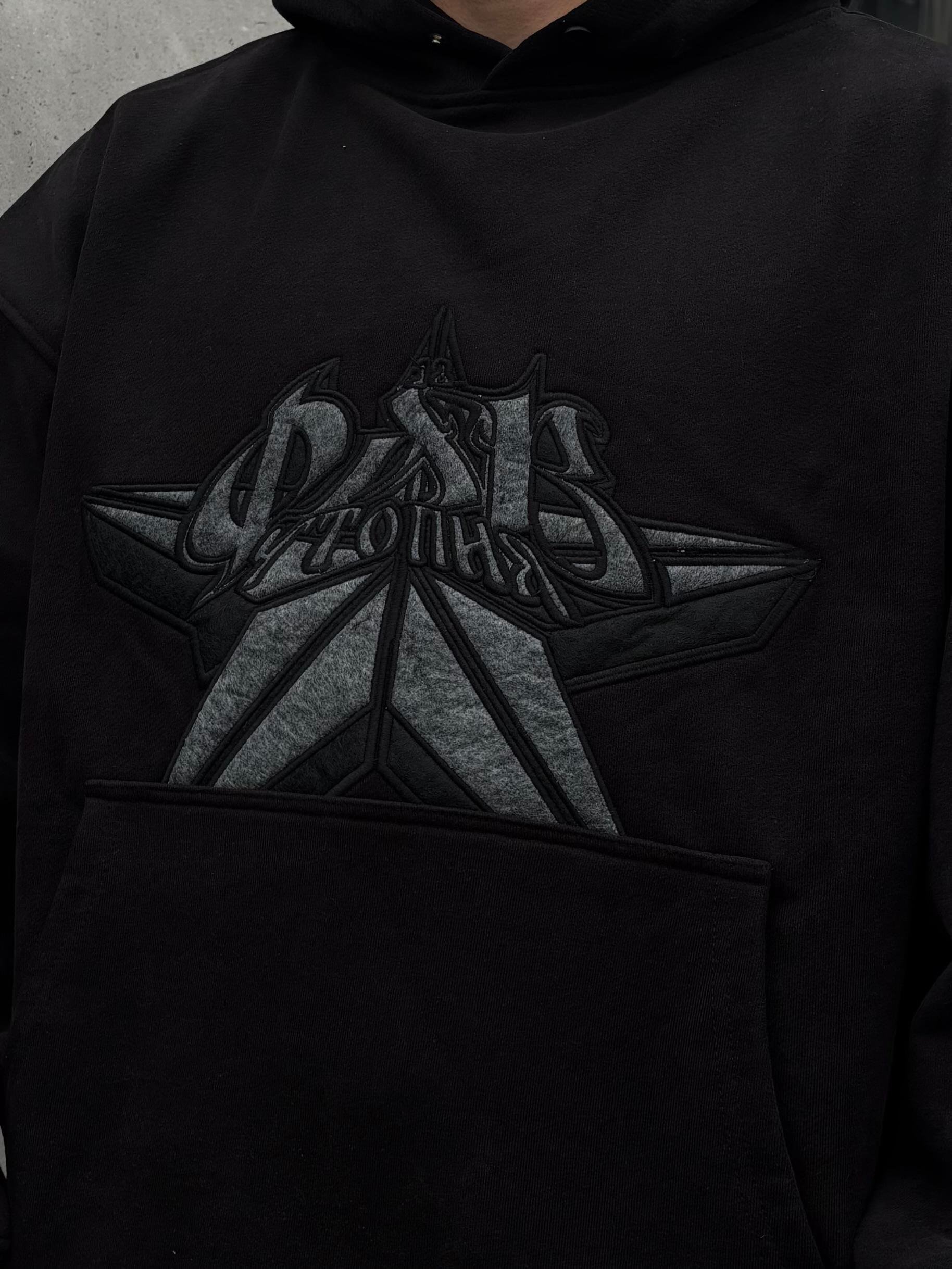 Premium Mold Stance Boxy Fit Nakışlı Hoodie 