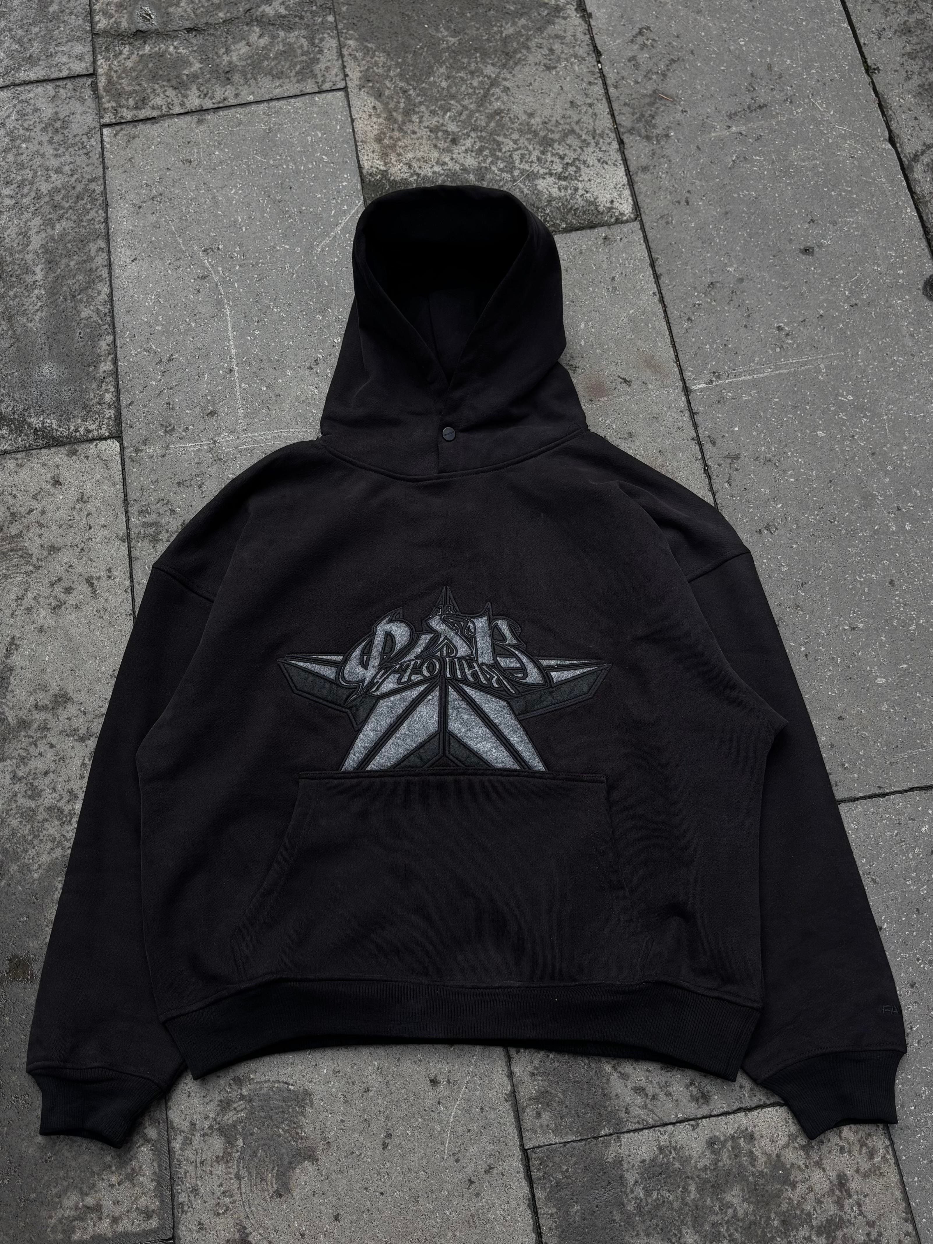 Premium Mold Stance Boxy Fit Nakışlı Hoodie 