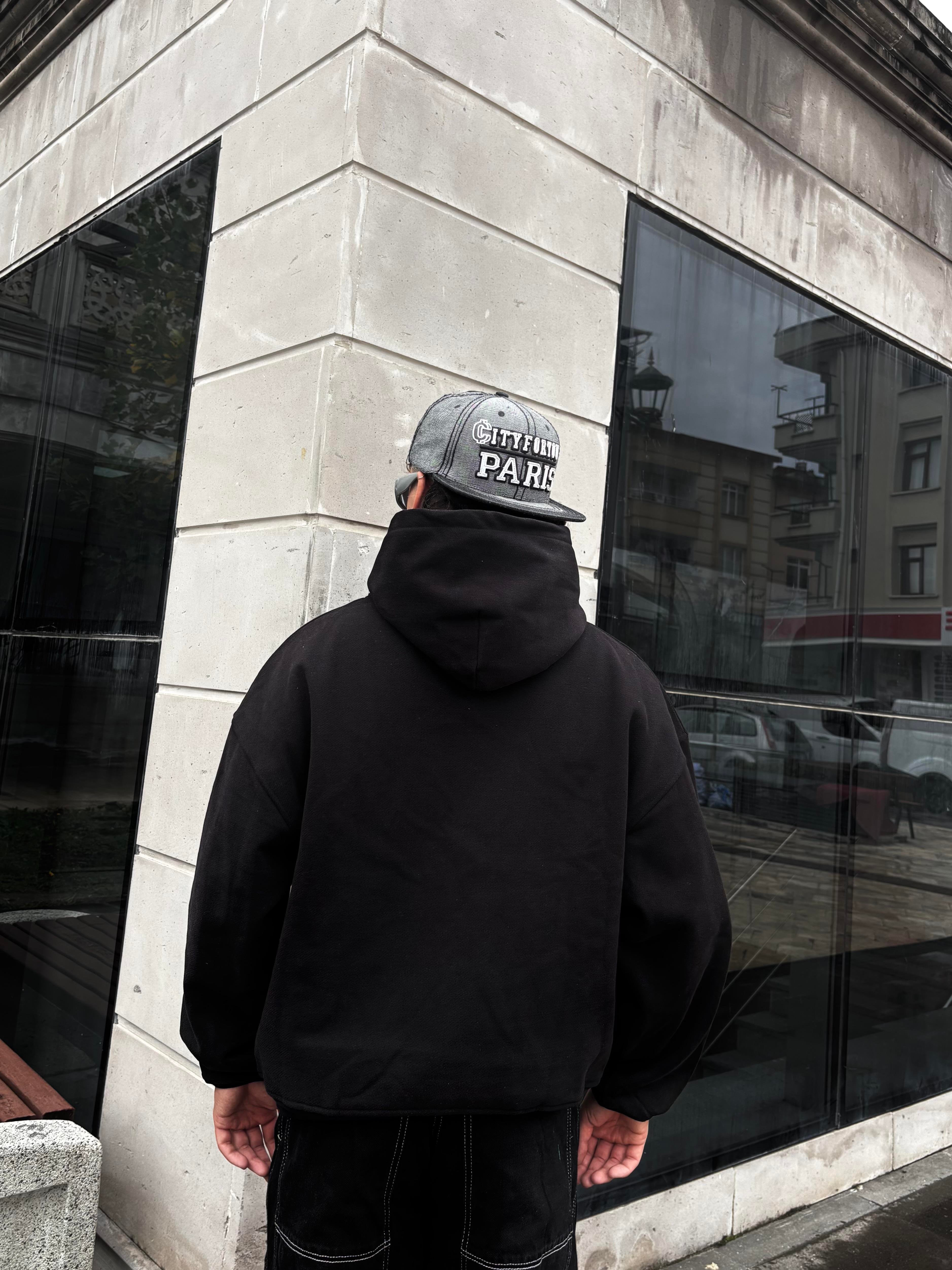 Premium Mold Stance Boxy Fit Nakışlı Hoodie 