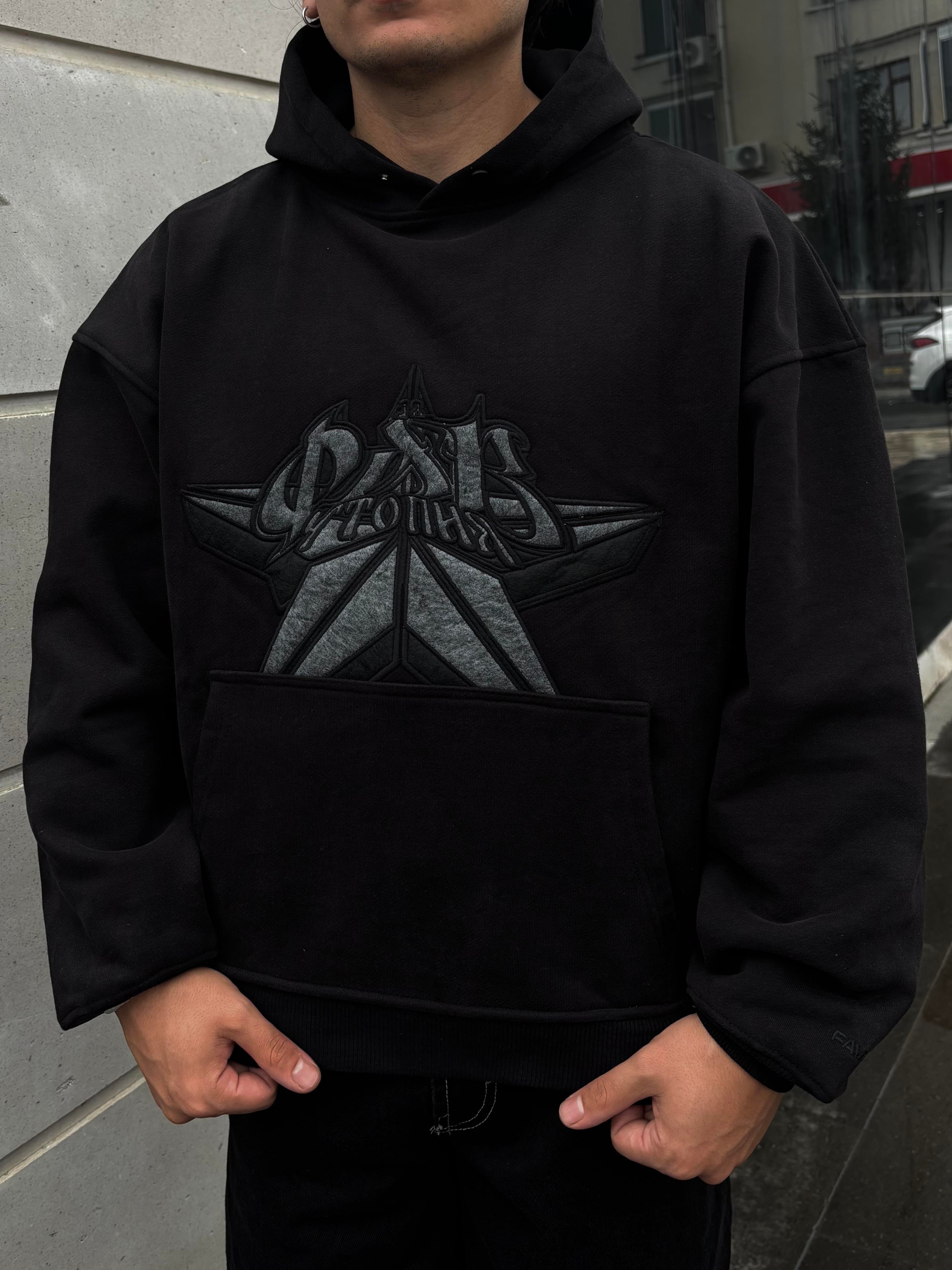 Premium Mold Stance Boxy Fit Nakışlı Hoodie 