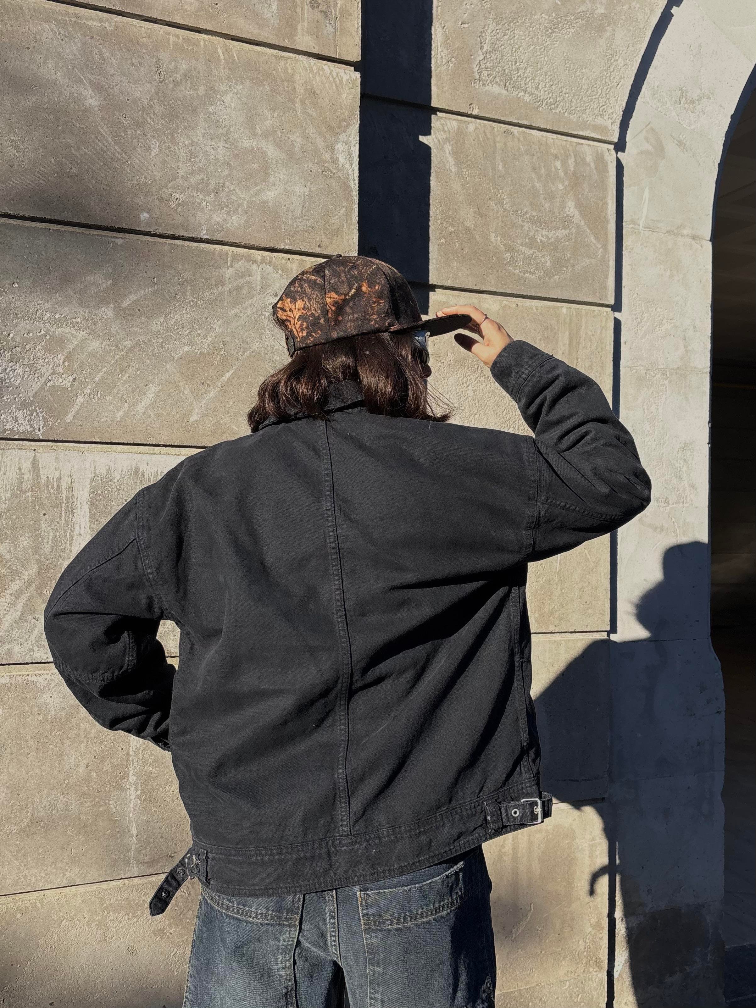 Premium Navy-Black Dex Luca Workwear Jacket