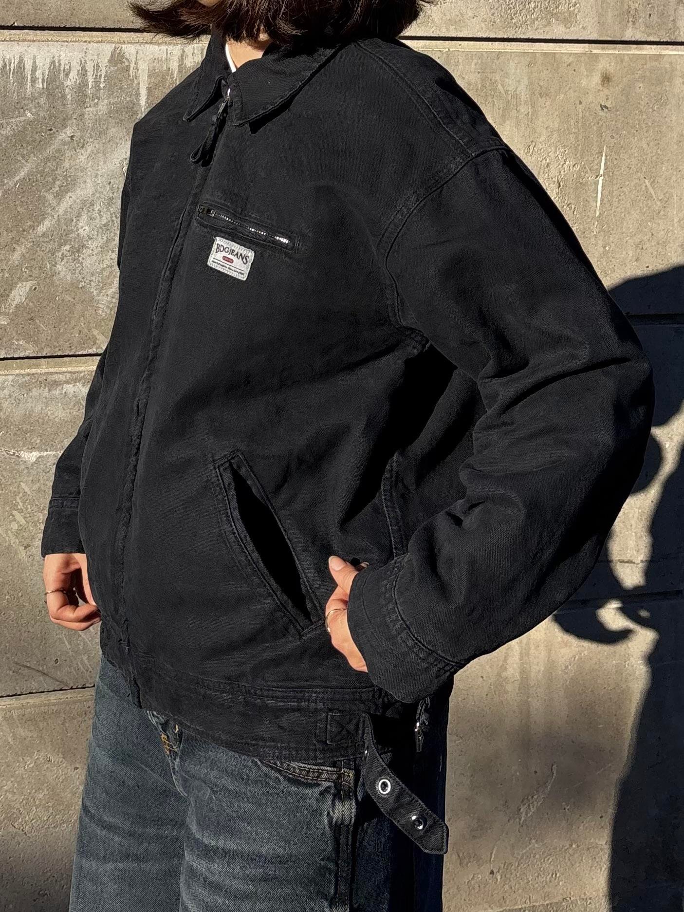 Premium Navy-Black Dex Luca Workwear Jacket