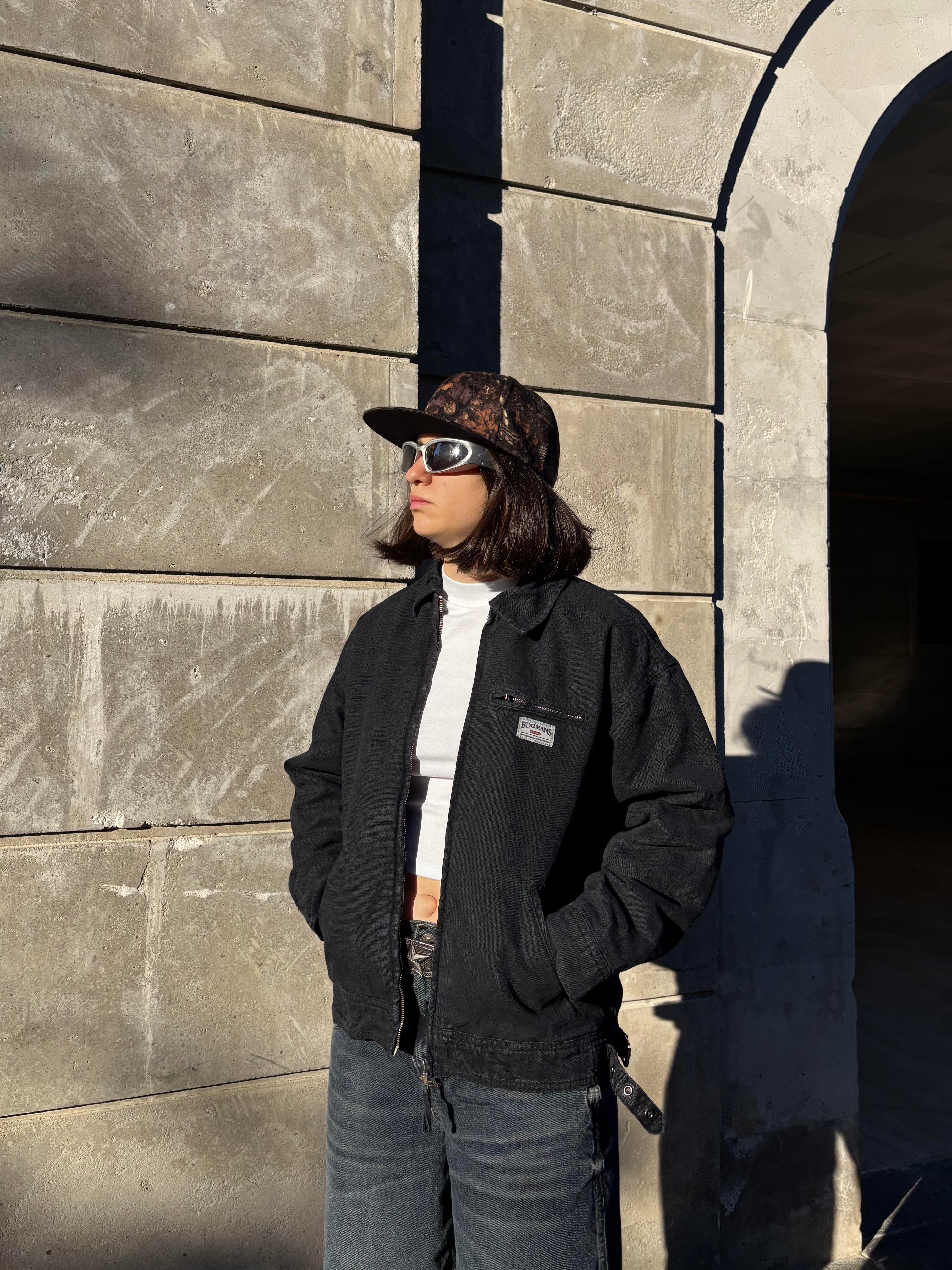 Premium Navy-Black Dex Luca Workwear Jacket