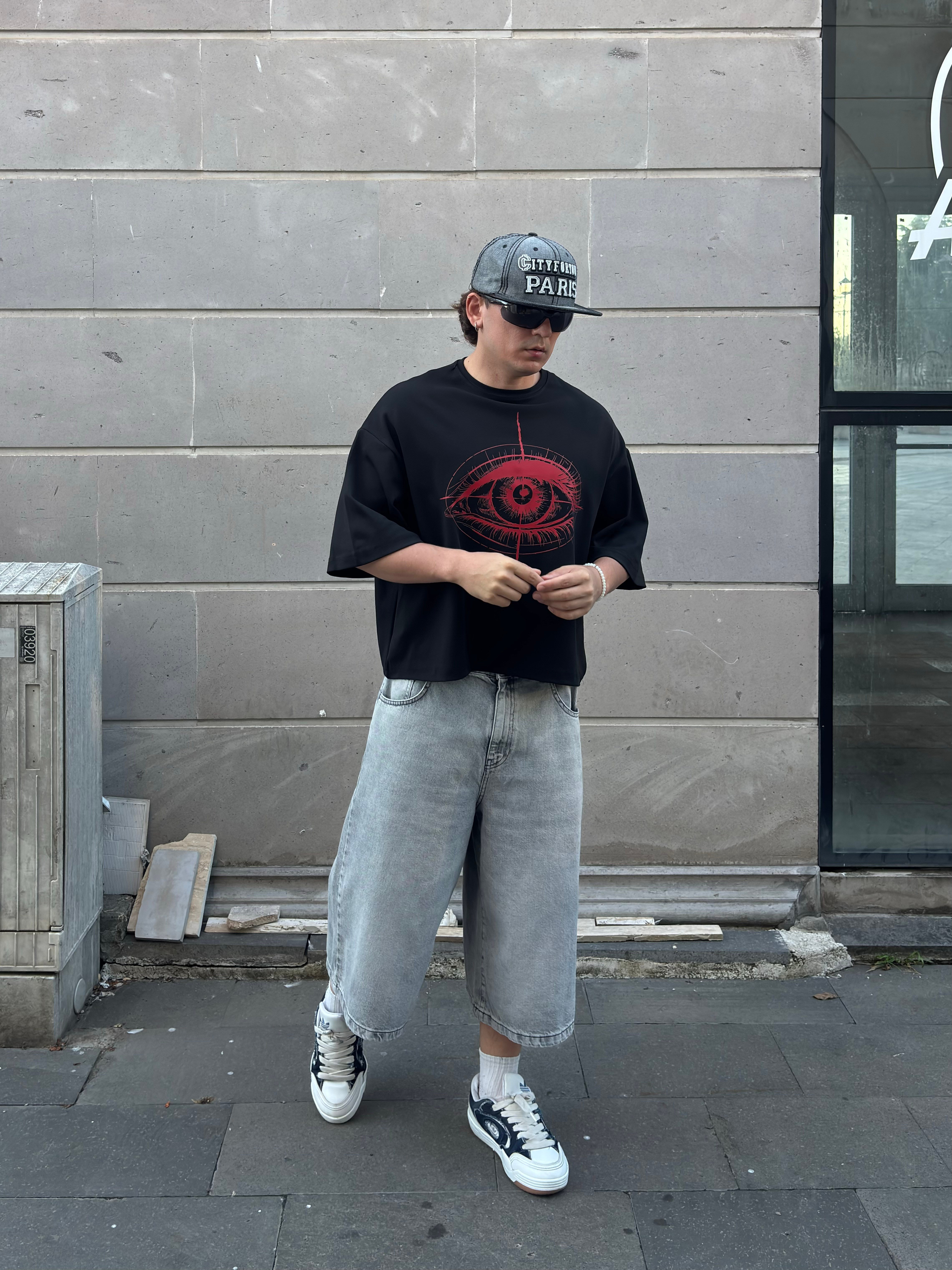 Premium Phantom Tribal Baggy Unisex Jorts