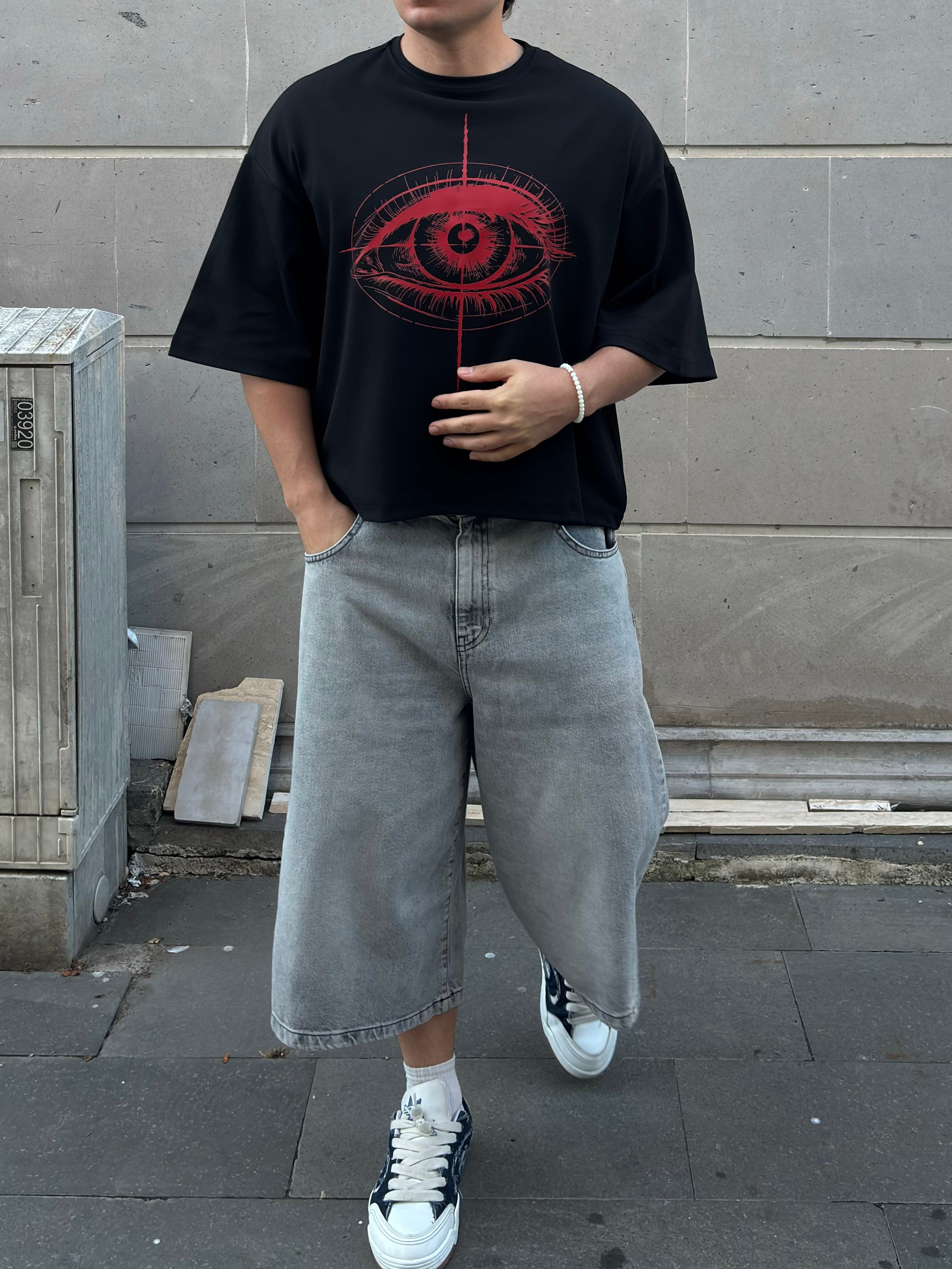 Premium Phantom Tribal Baggy Unisex Jorts