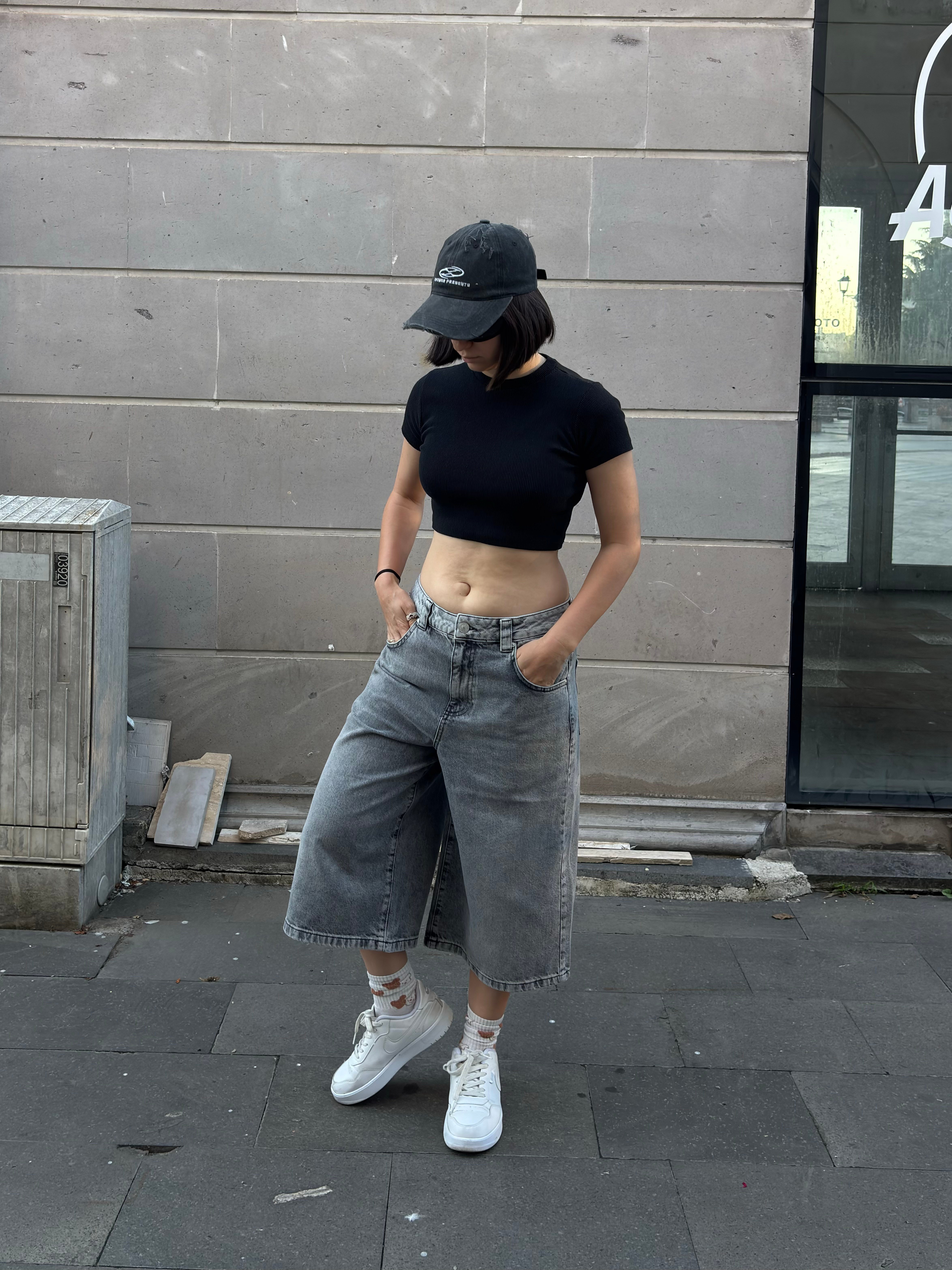 Premium Phantom Tribal Baggy Unisex Jorts