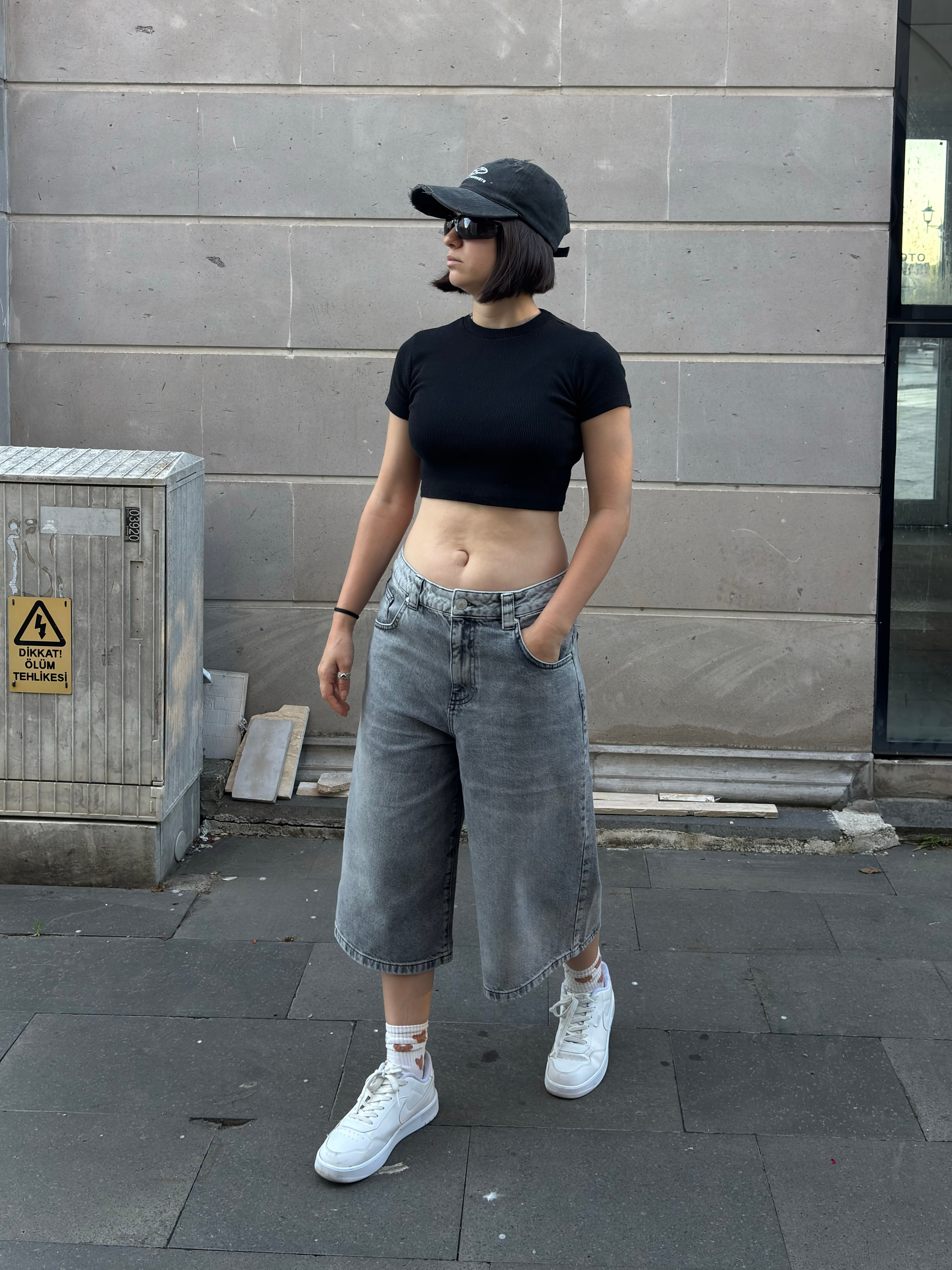 Premium Phantom Tribal Baggy Unisex Jorts