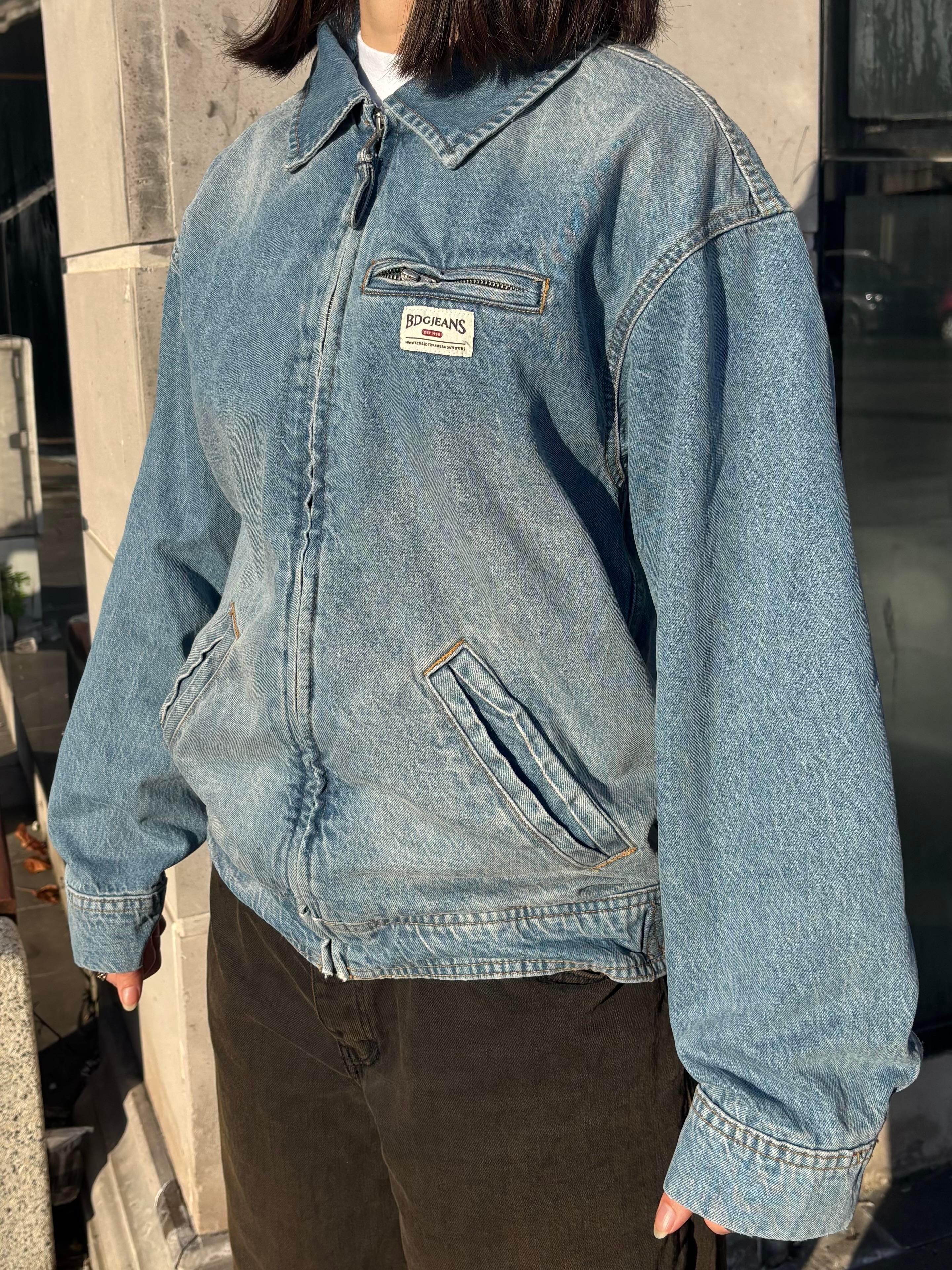 Premium Railrod Stripe Denim Jacket