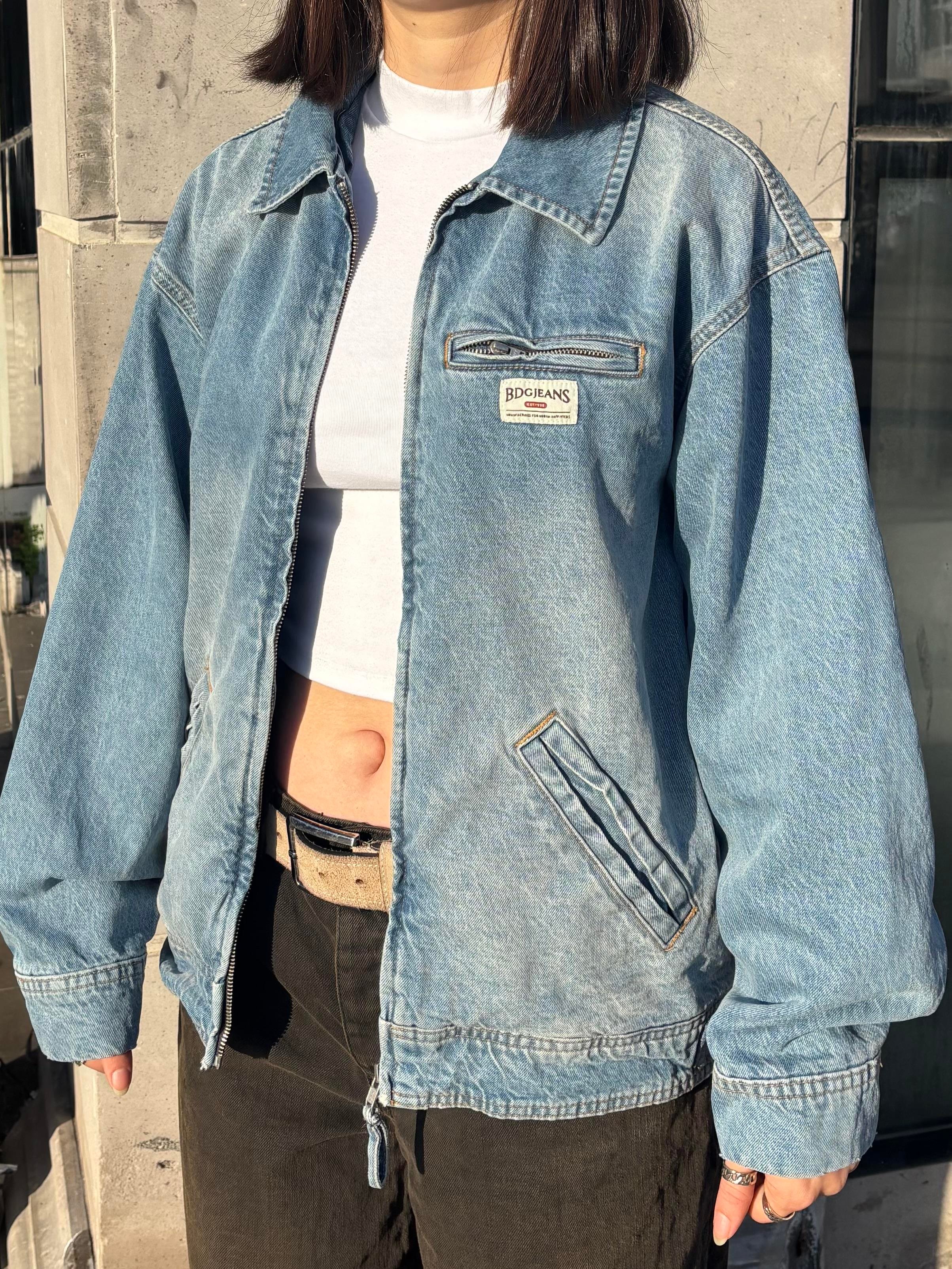 Premium Railrod Stripe Denim Jacket