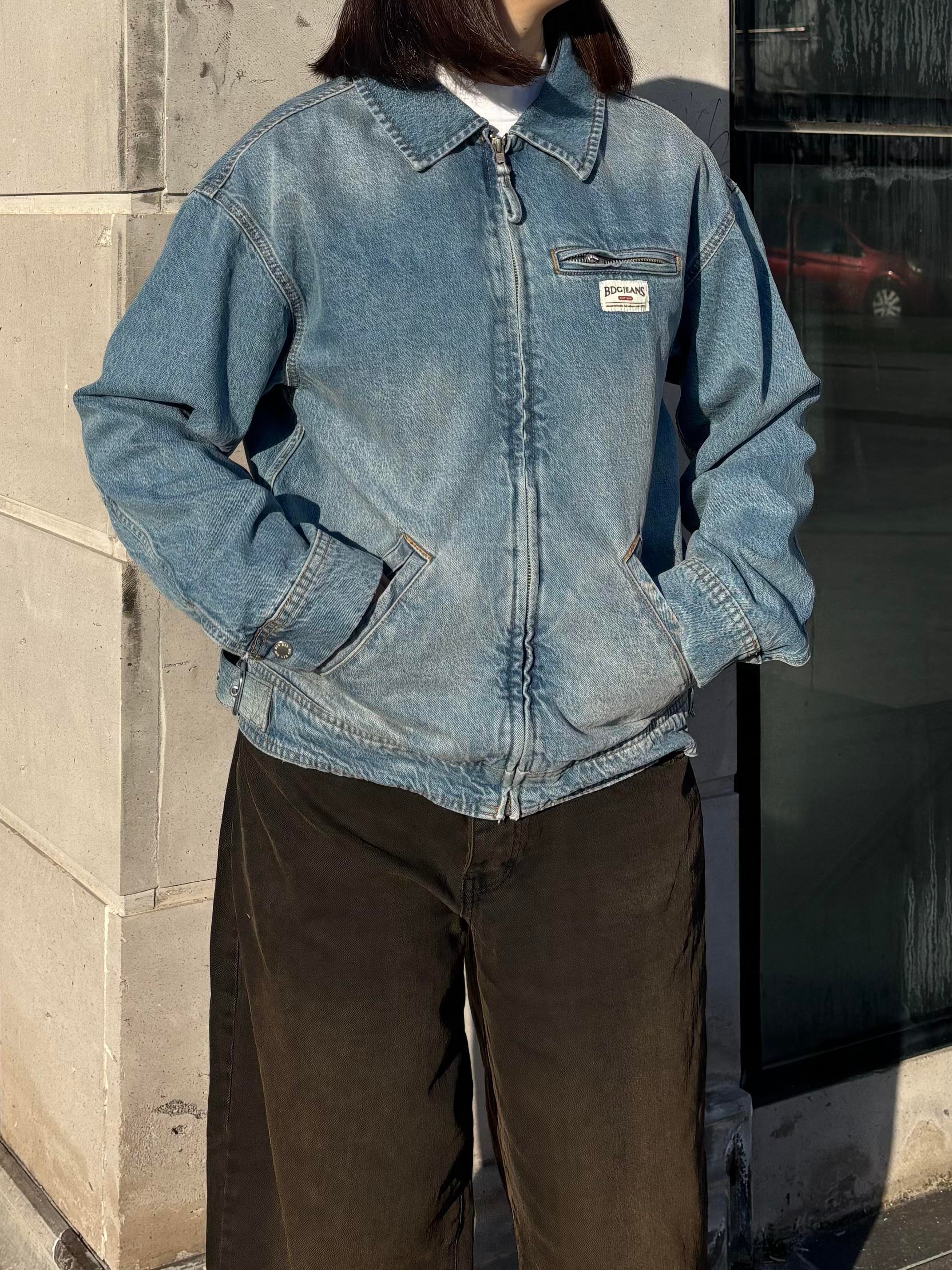 Premium Railrod Stripe Denim Jacket