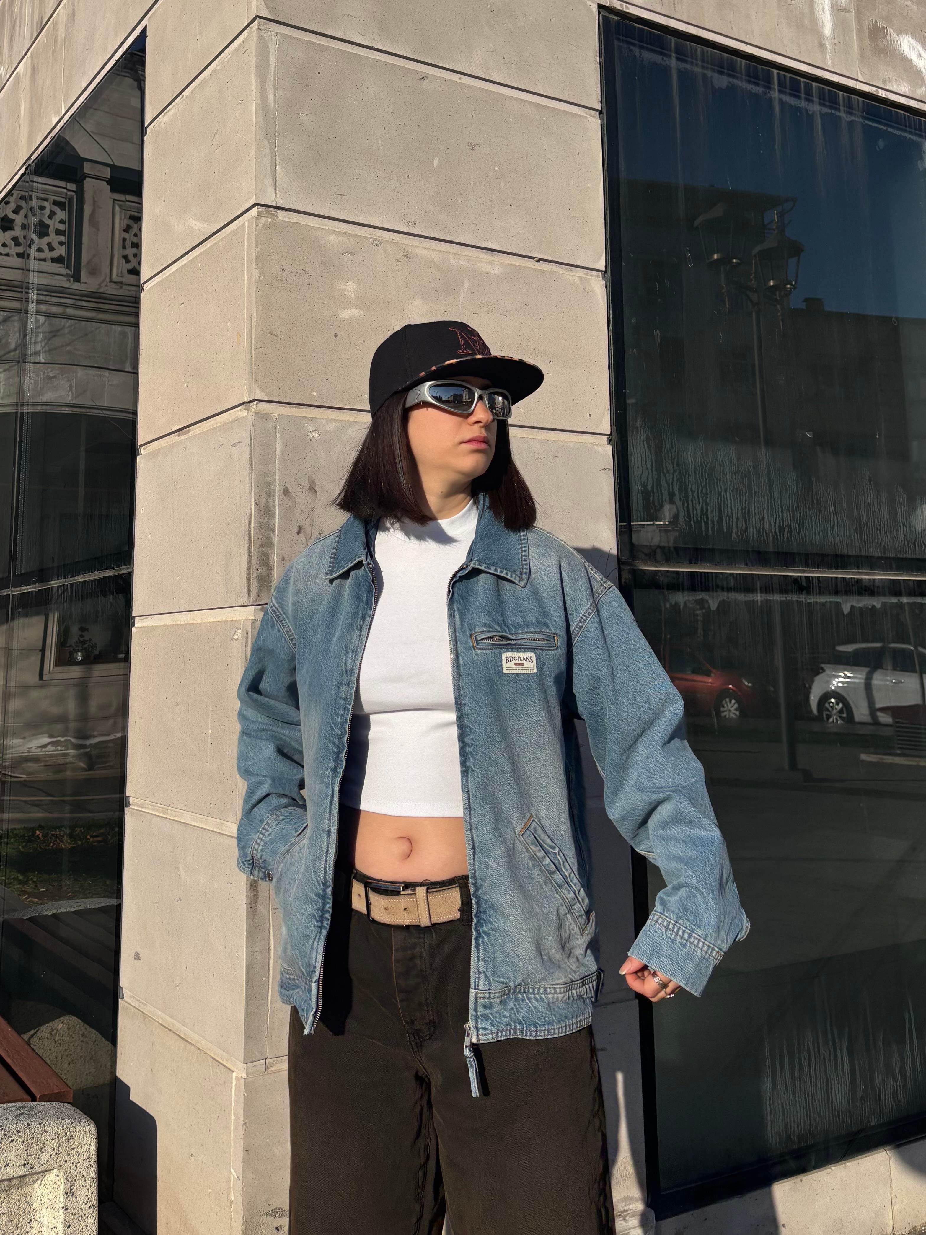 Premium Railrod Stripe Denim Jacket