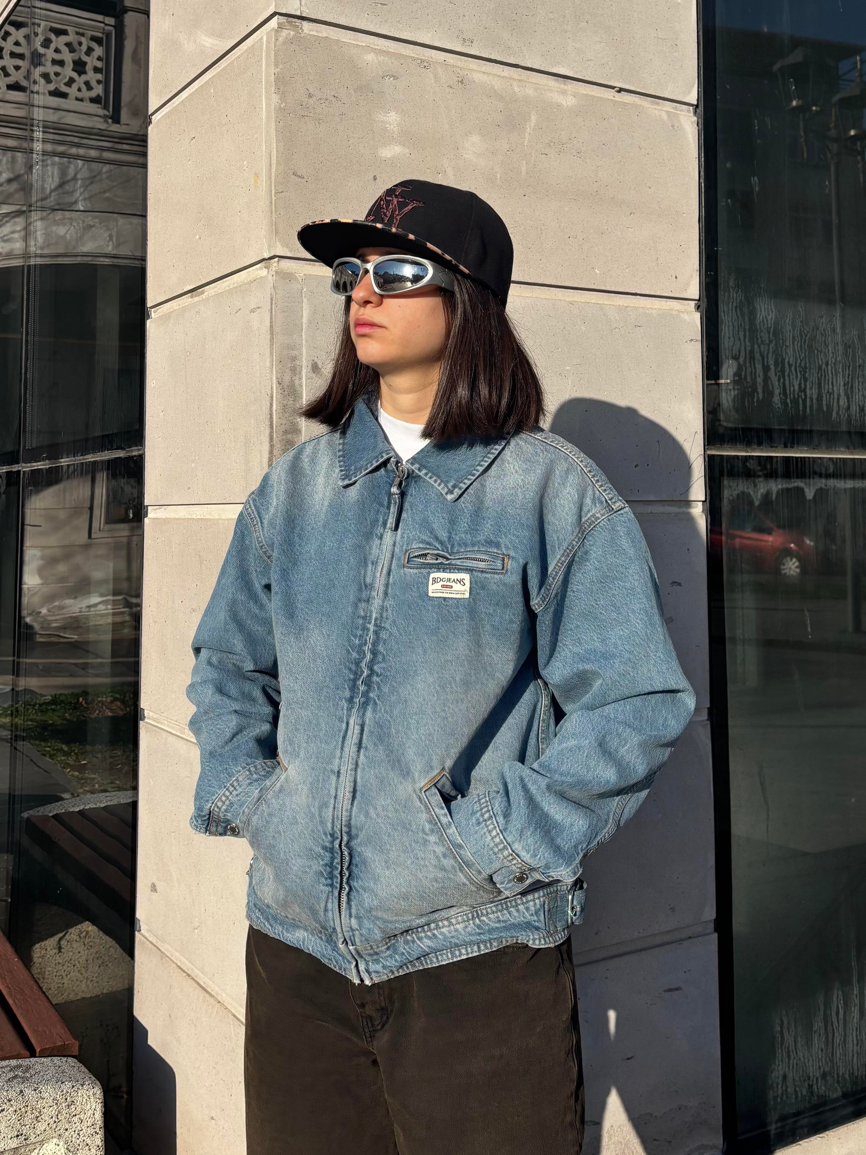 Premium Railrod Stripe Denim Jacket