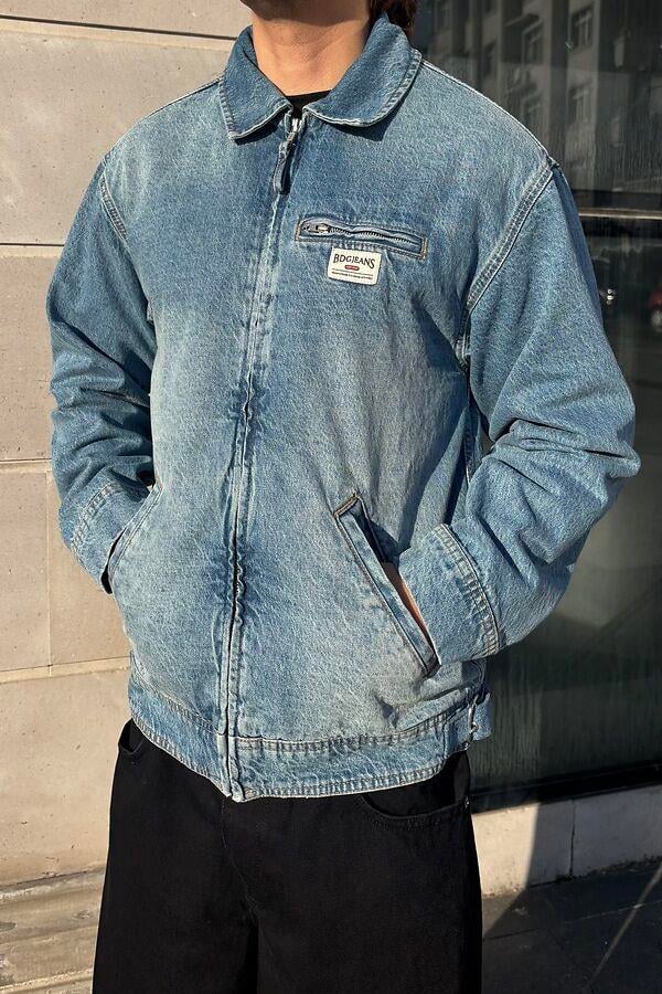 Premium Railrod Stripe Denim Jacket