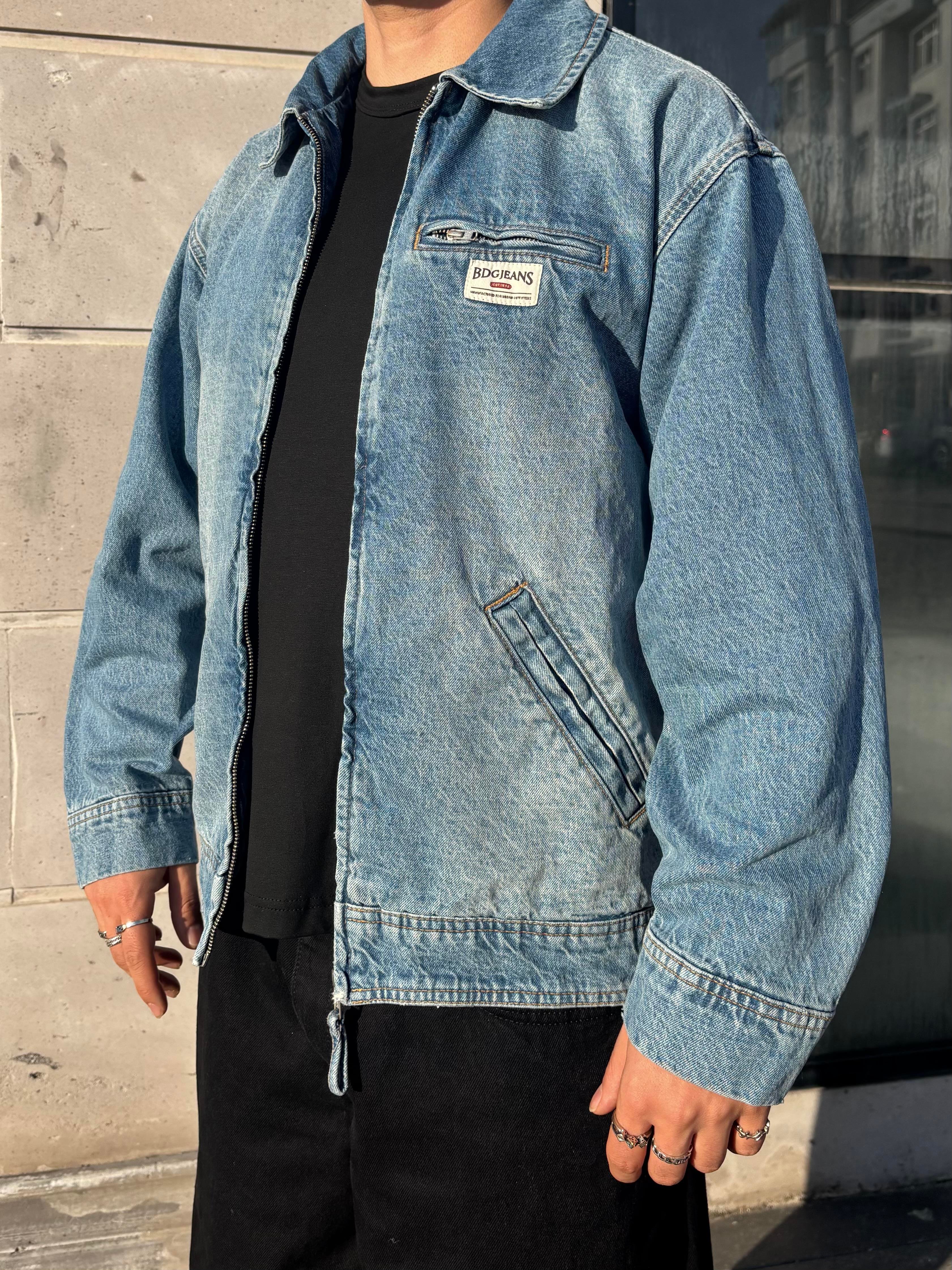 Premium Railrod Stripe Denim Jacket