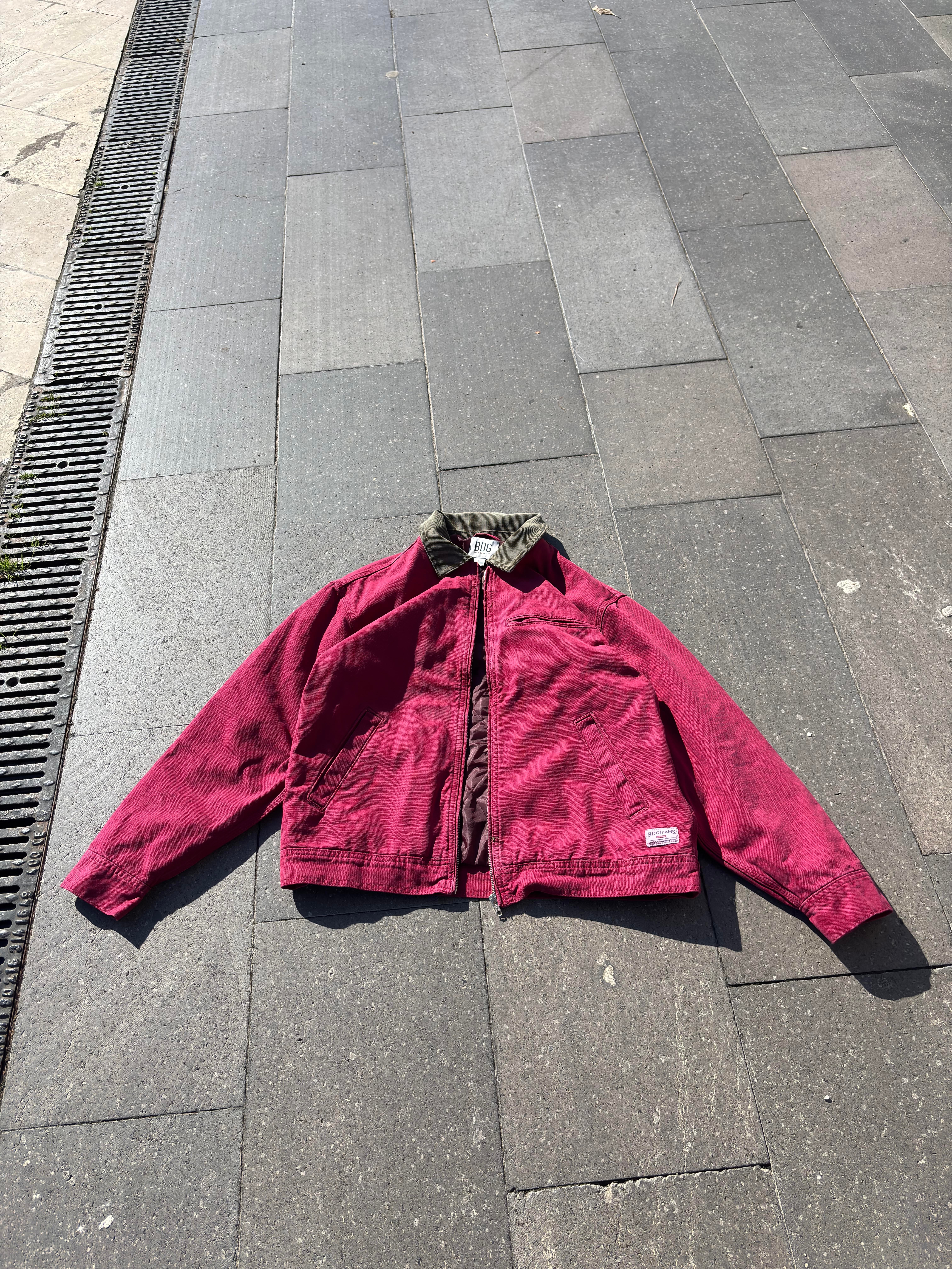 Premium Red Alba Worker Jacket