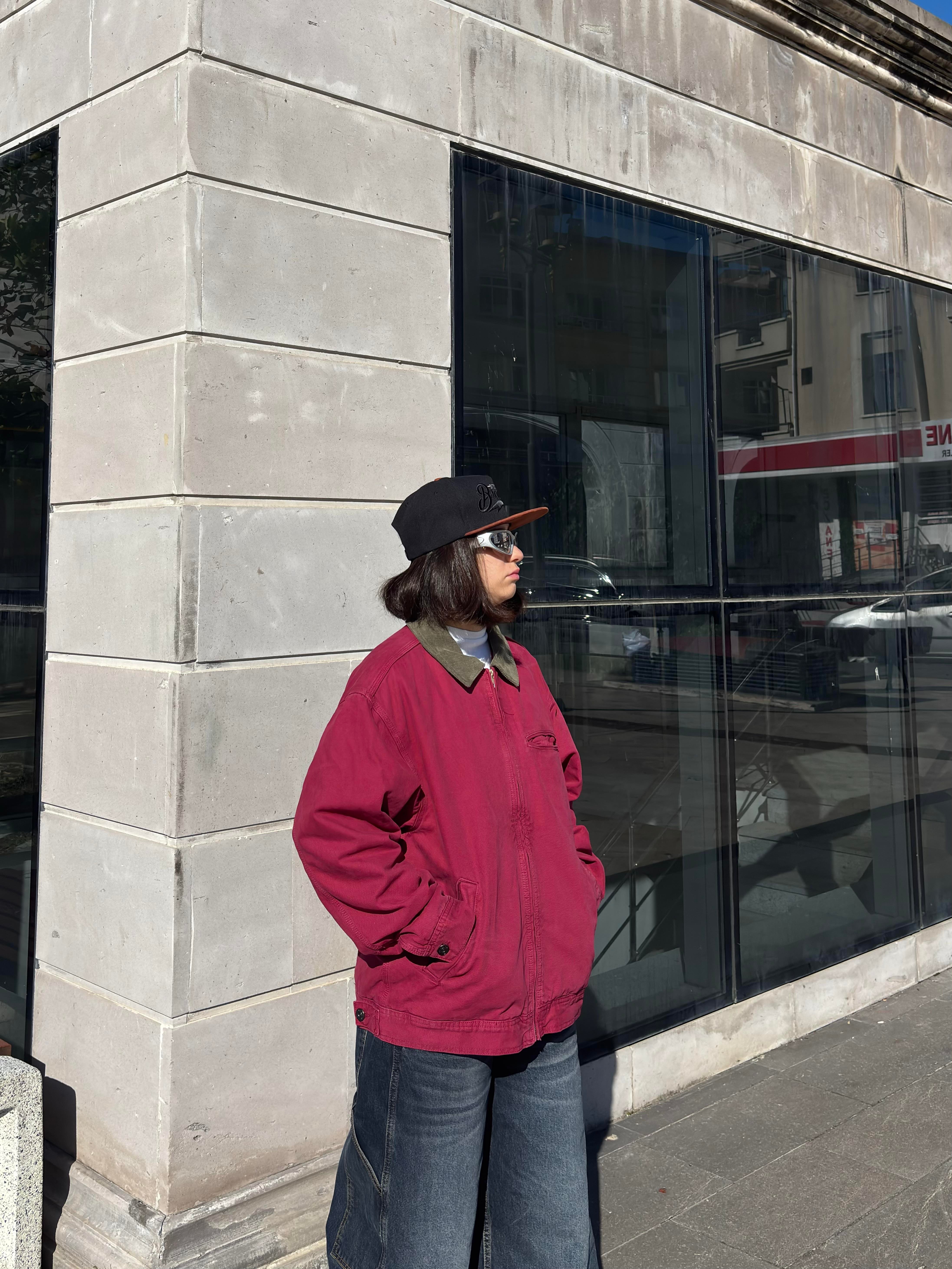 Premium Red Alba Worker Jacket
