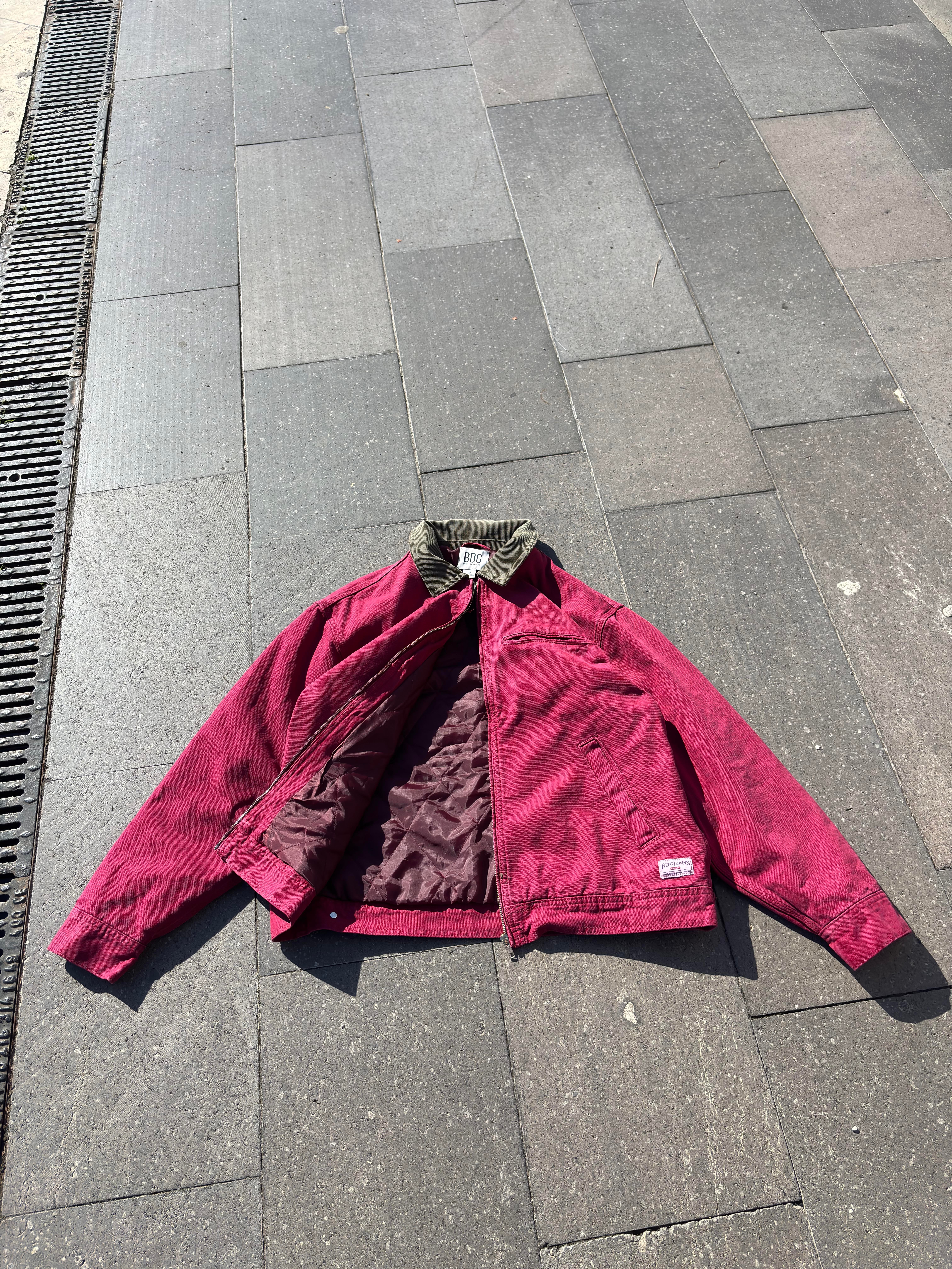 Premium Red Alba Worker Jacket