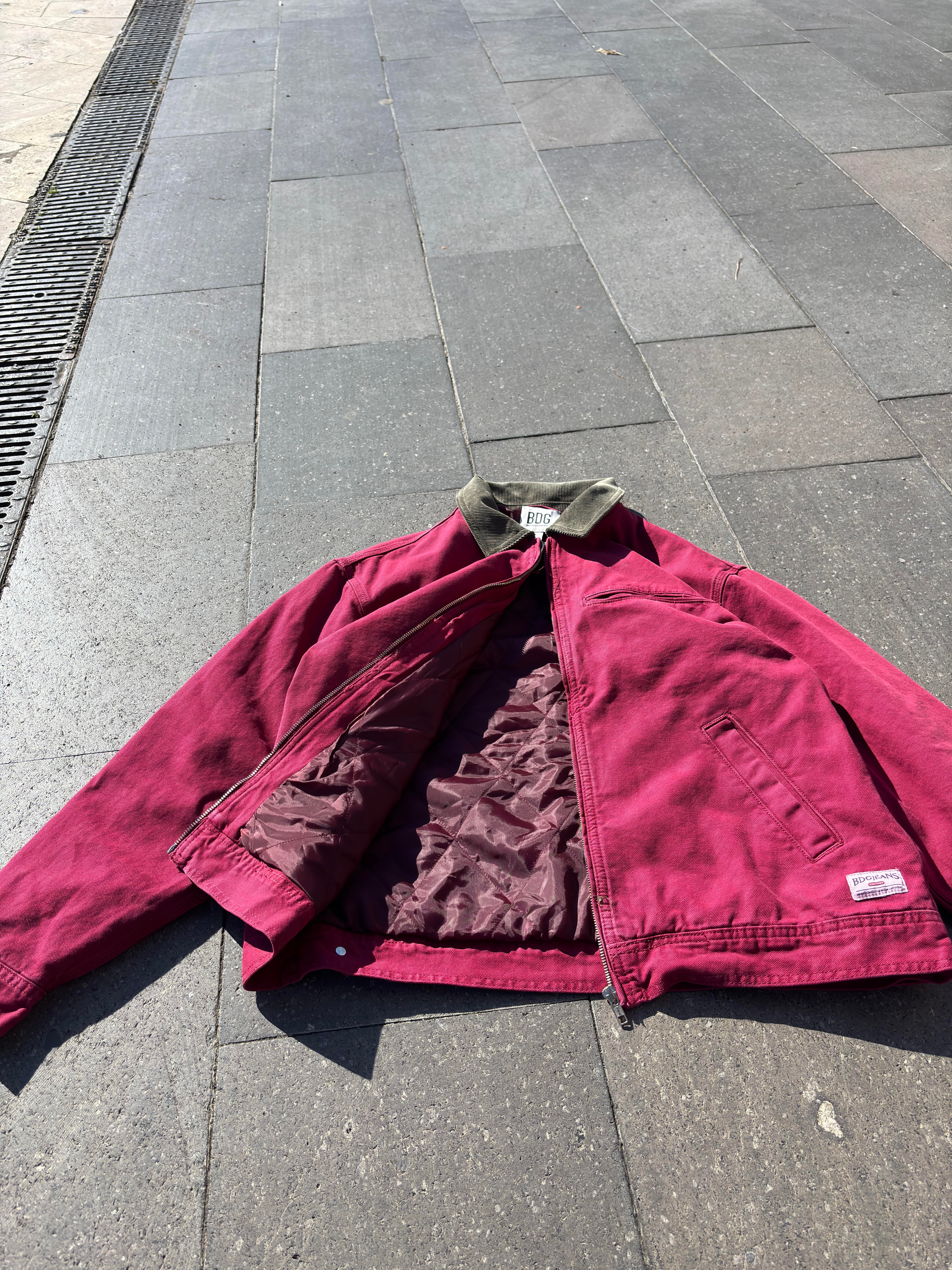 Premium Red Alba Worker Jacket