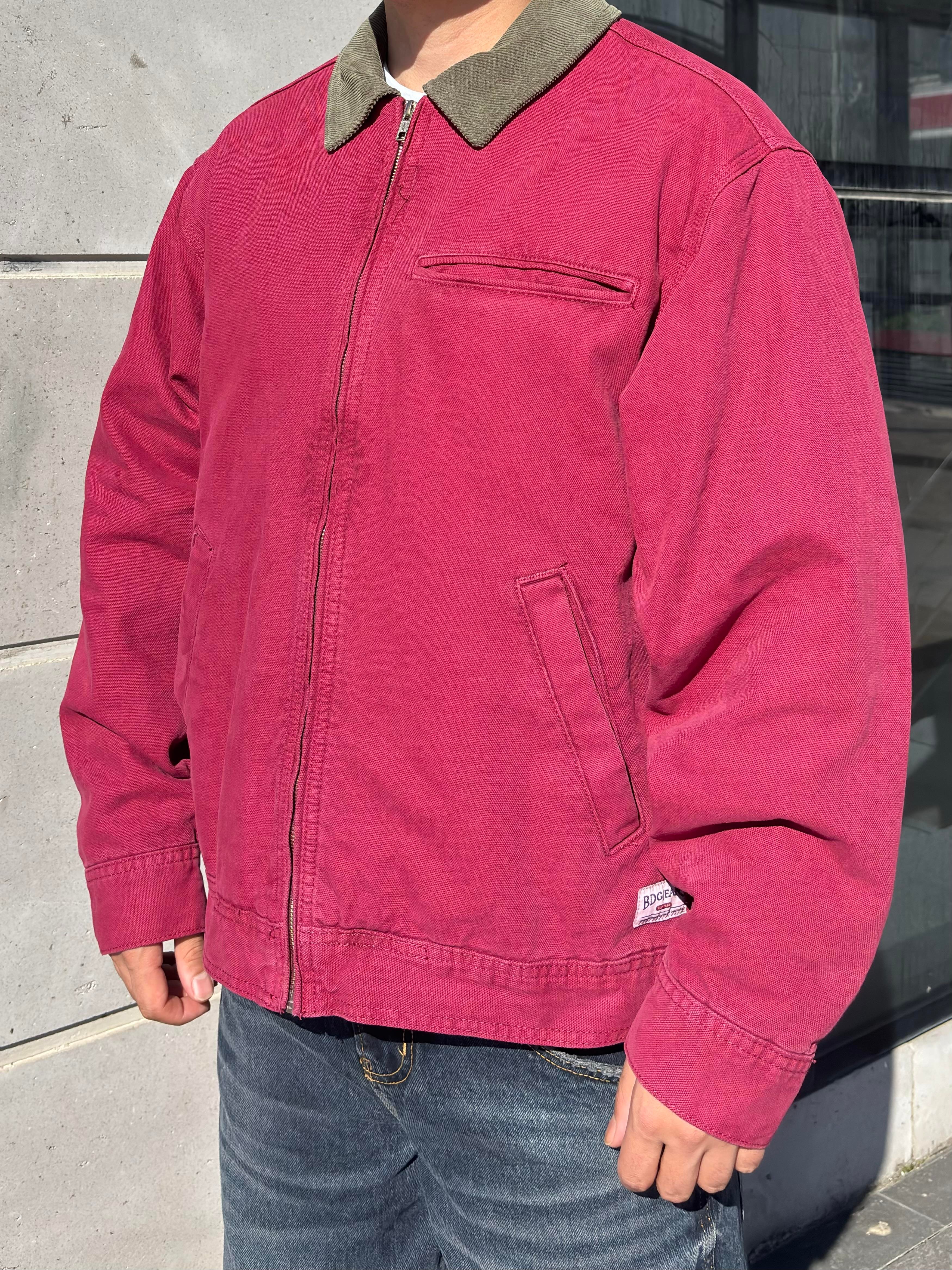 Premium Red Alba Worker Jacket