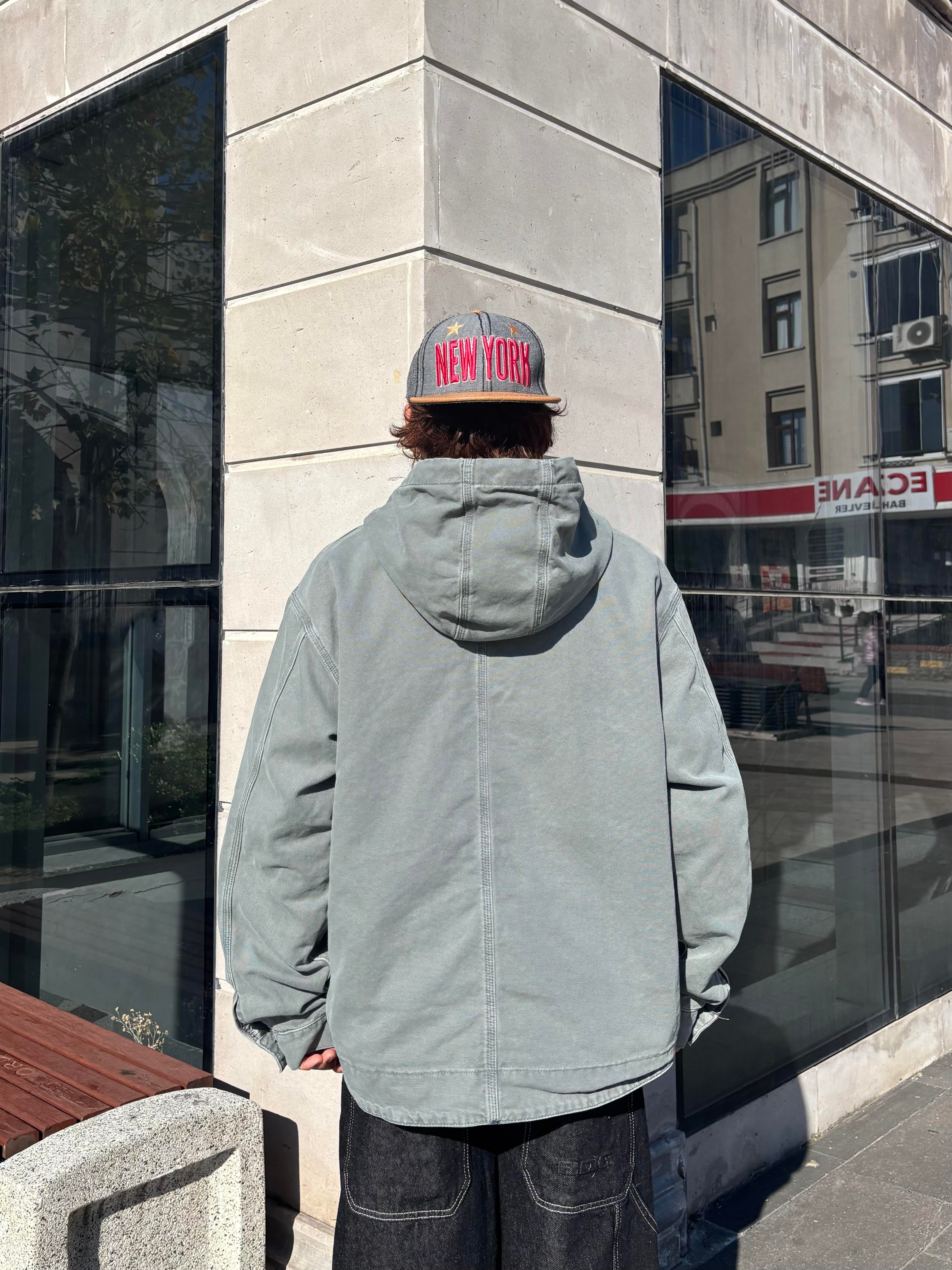 Premium Rex Canvas Skate Hoodie-Jacket