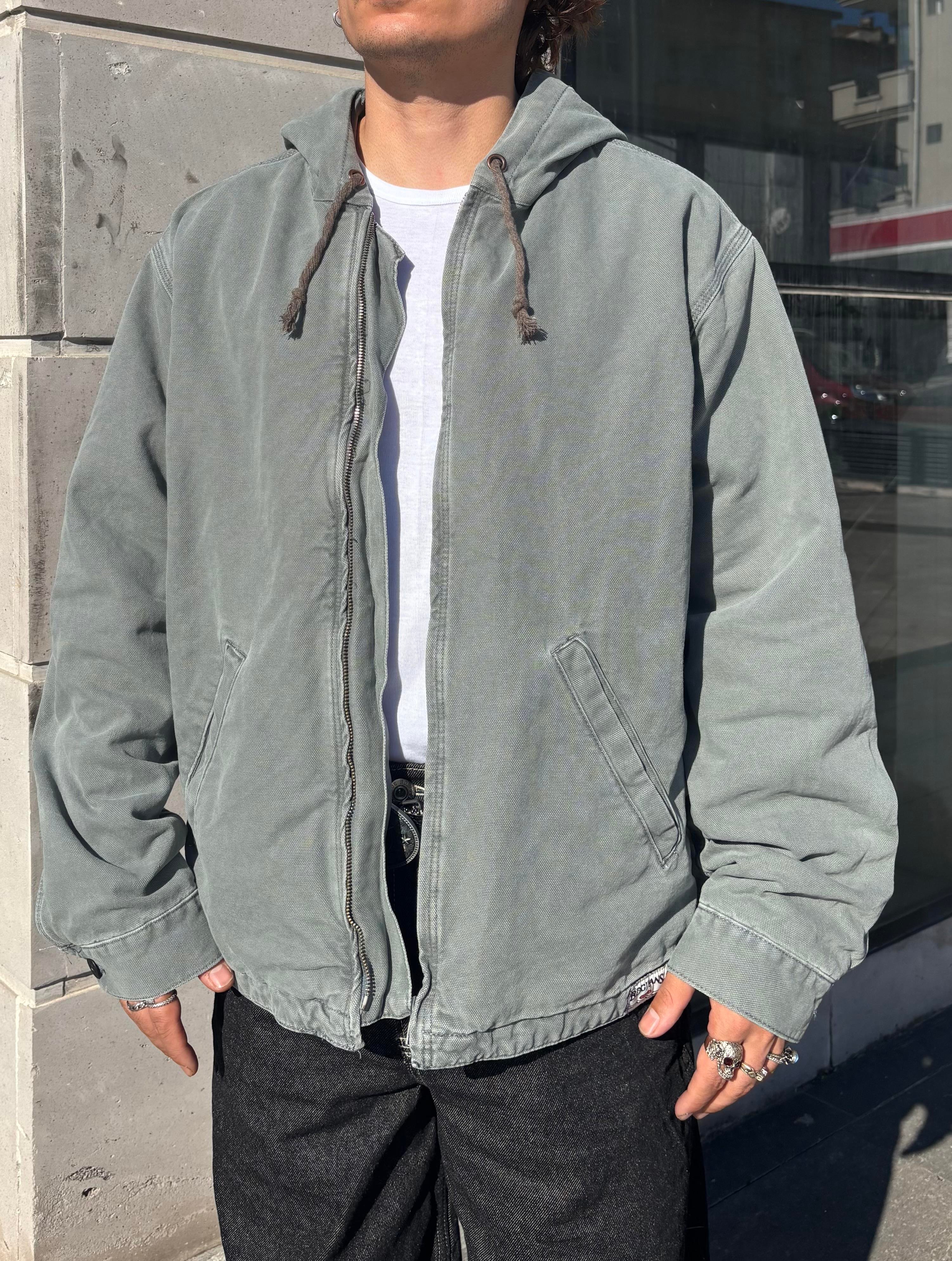 Premium Rex Canvas Skate Hoodie-Jacket
