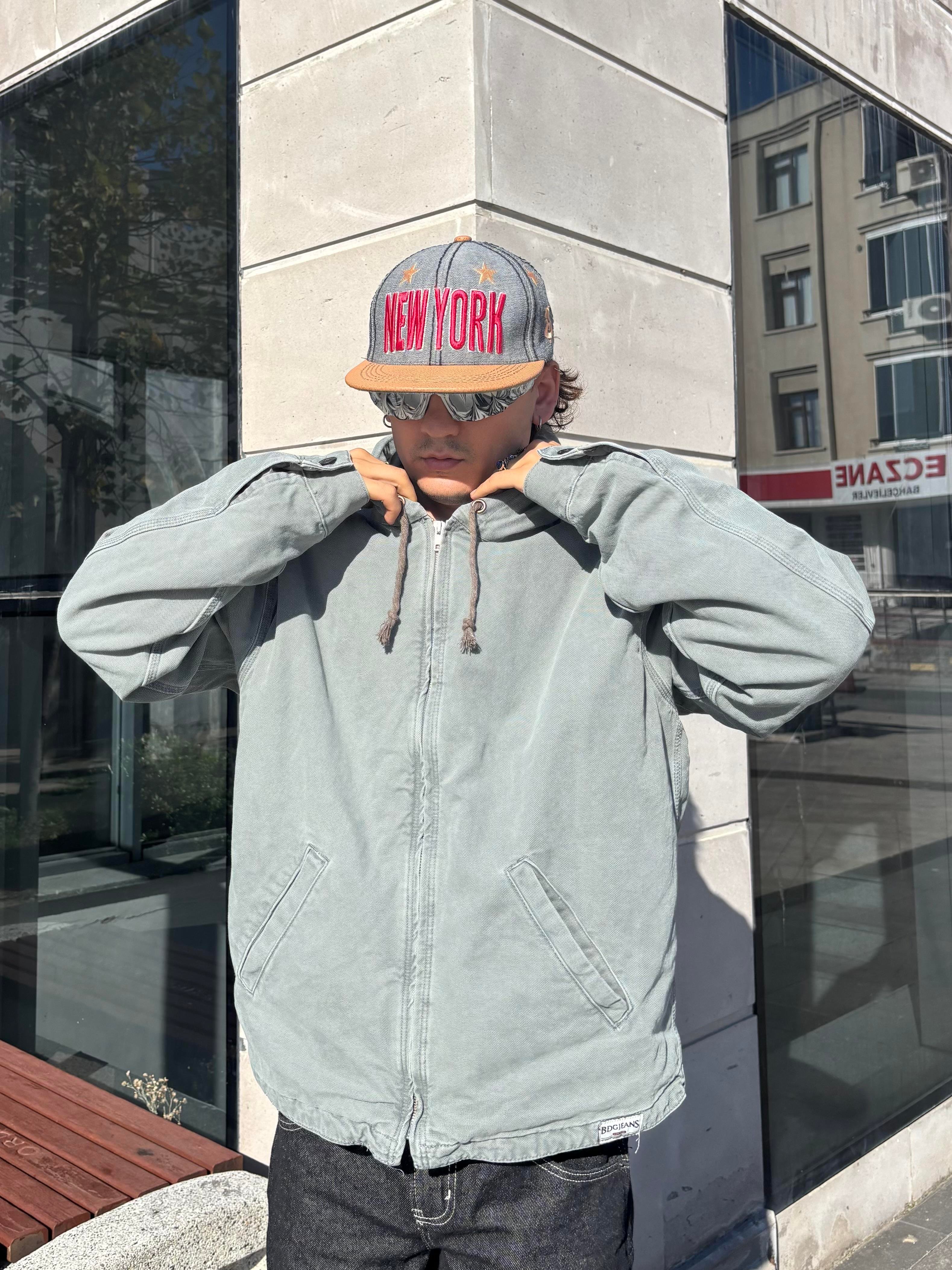 Premium Rex Canvas Skate Hoodie-Jacket