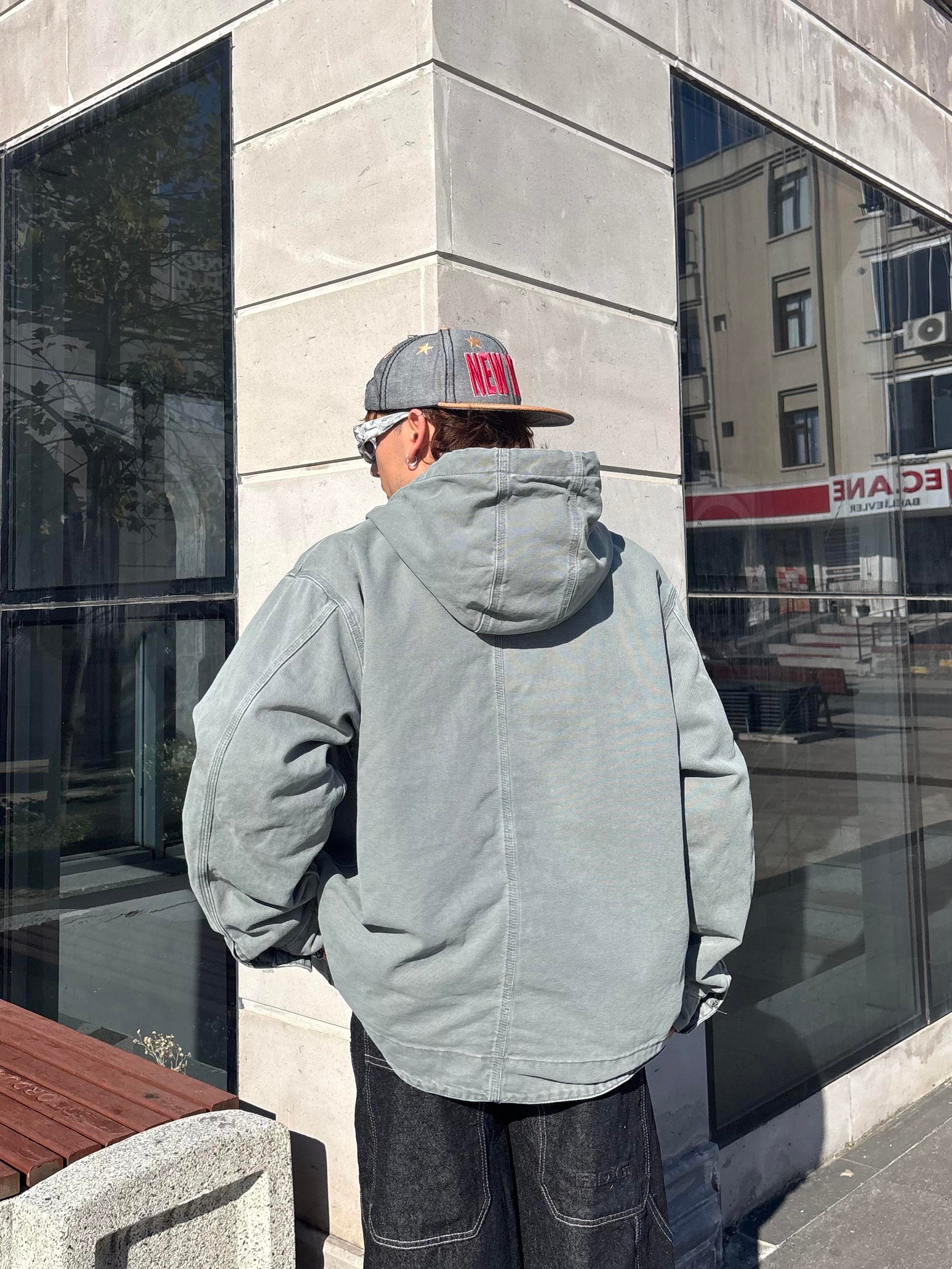 Premium Rex Canvas Skate Hoodie-Jacket