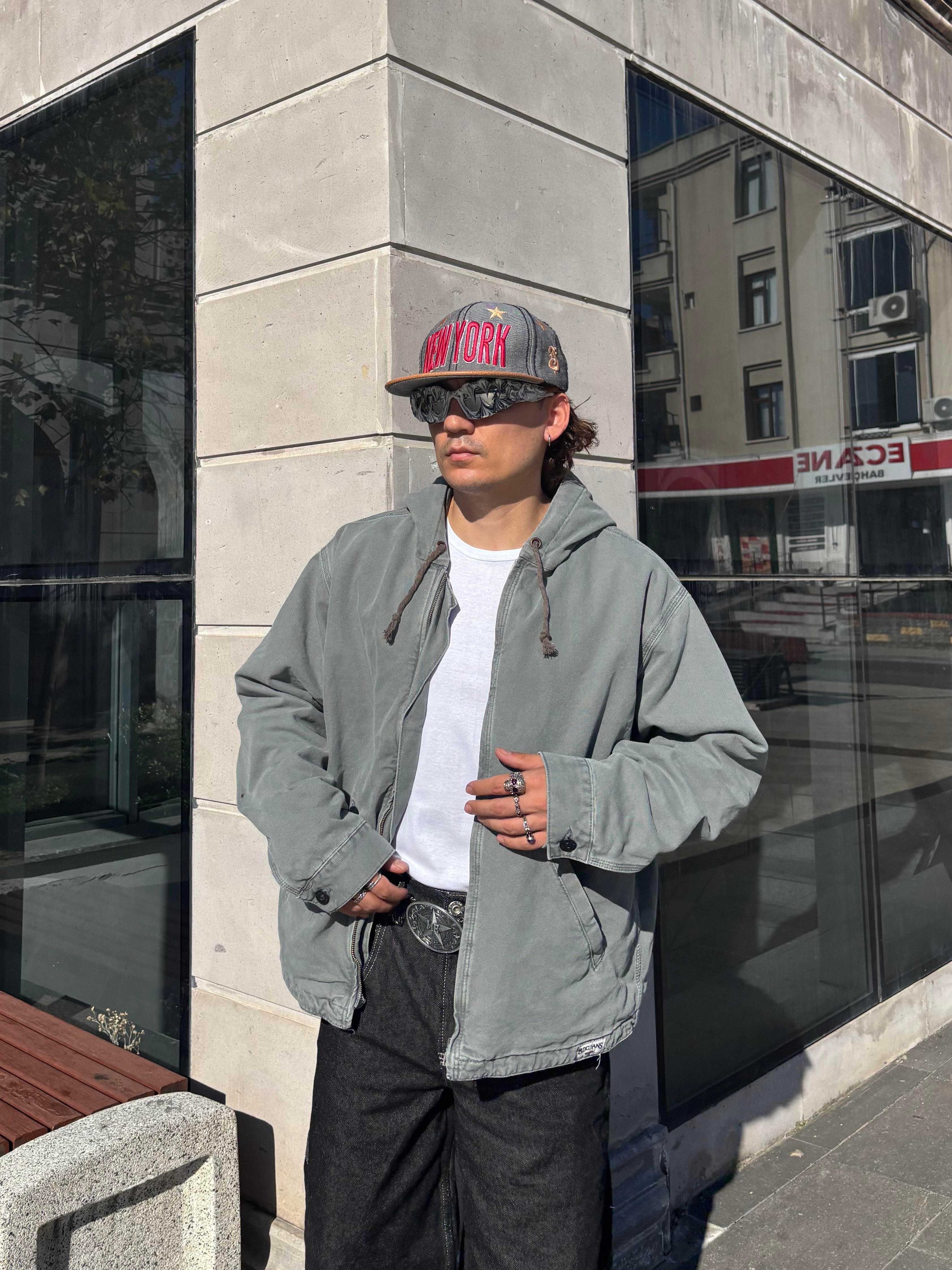 Premium Rex Canvas Skate Hoodie-Jacket