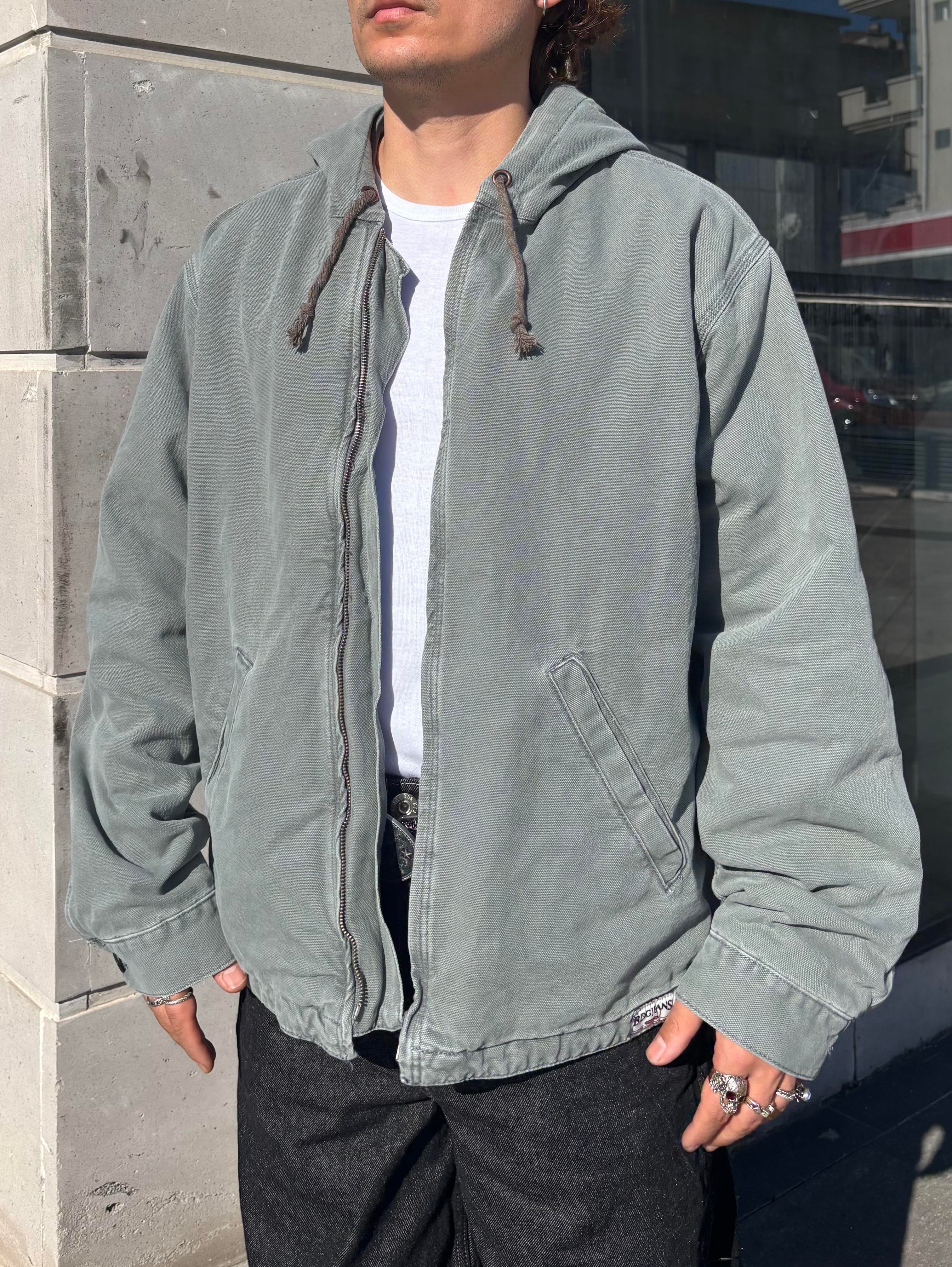 Premium Rex Canvas Skate Hoodie-Jacket