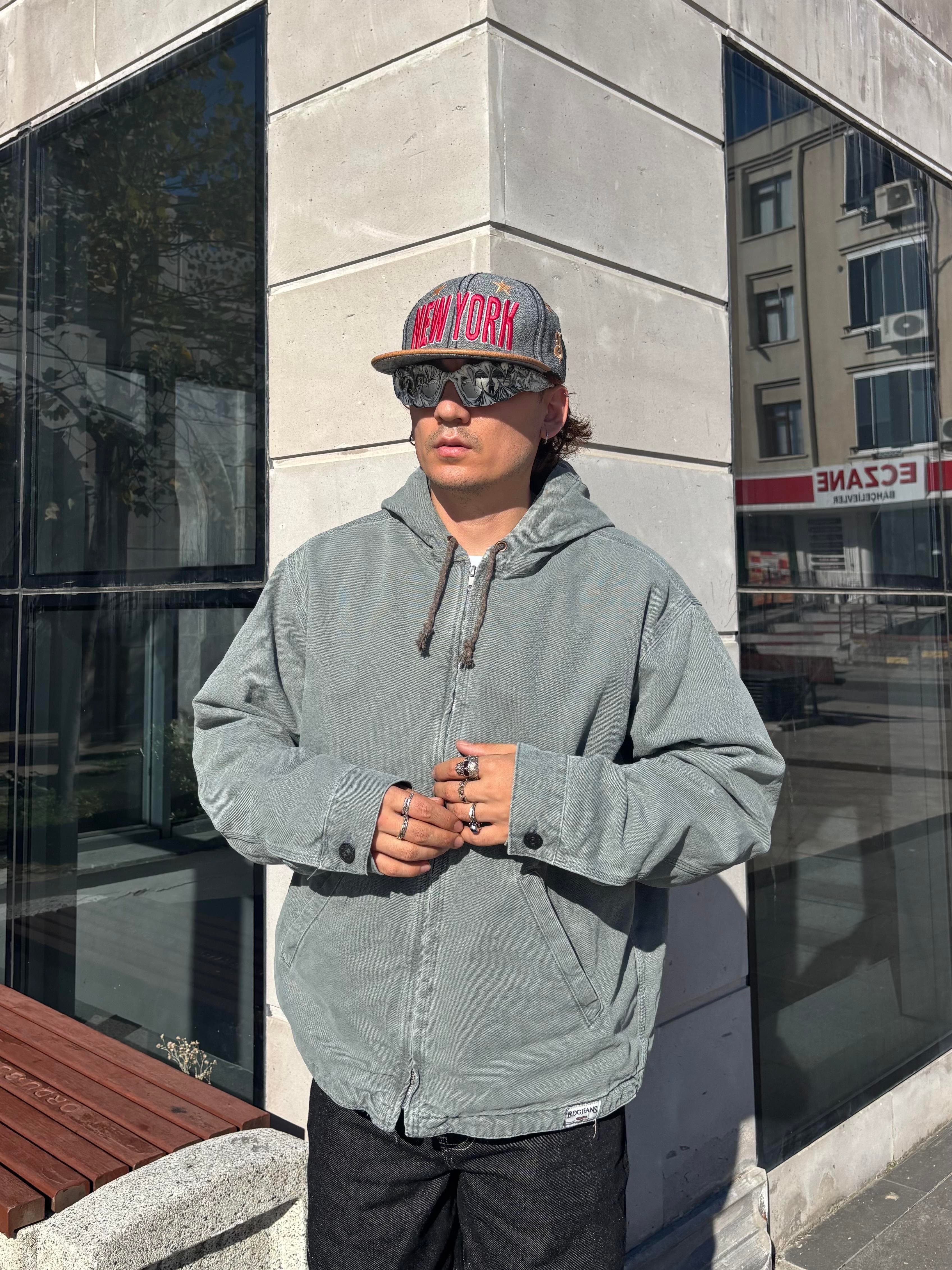 Premium Rex Canvas Skate Hoodie-Jacket