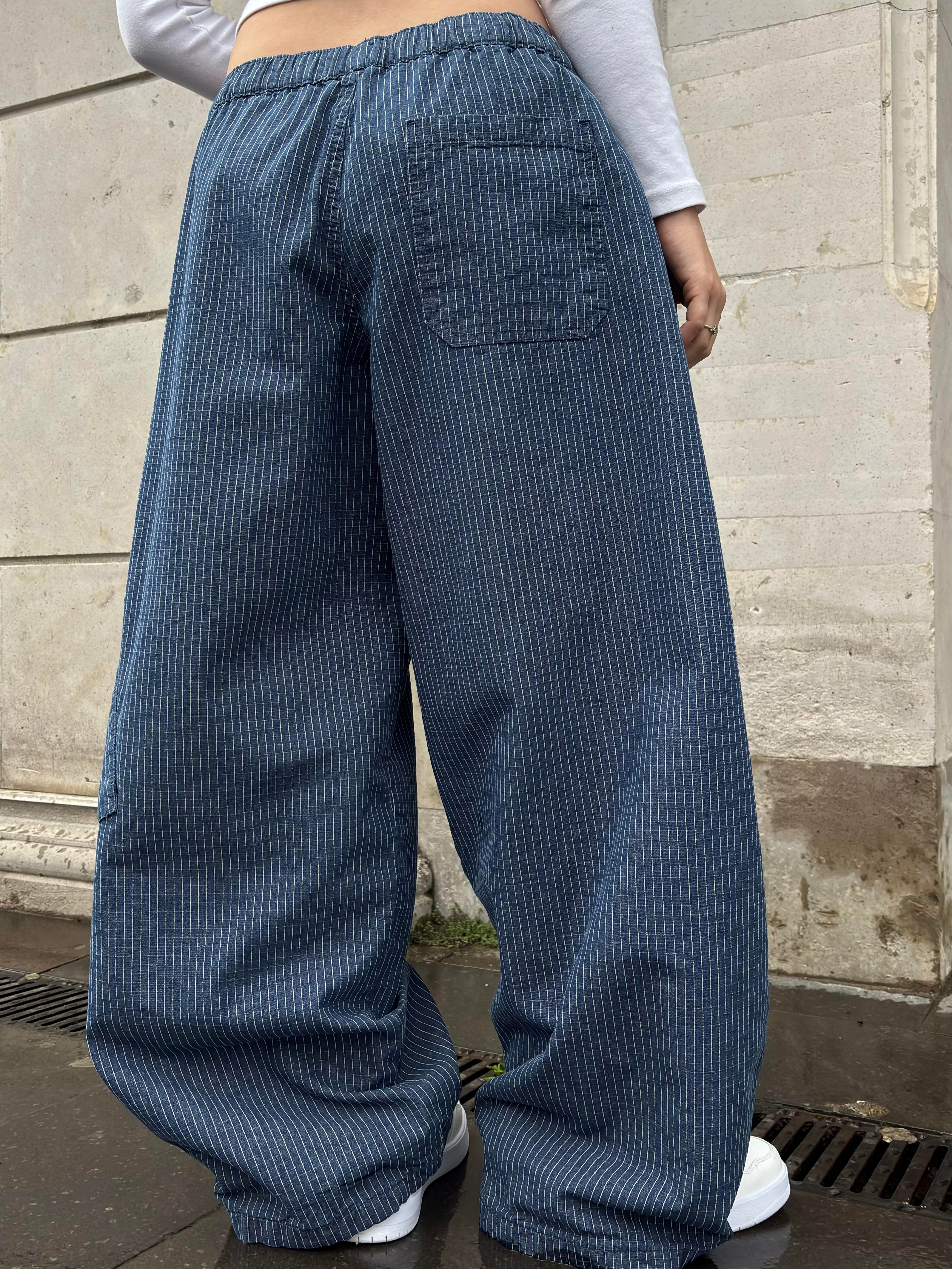 Premium Ripstop Righe Bobbi Pants