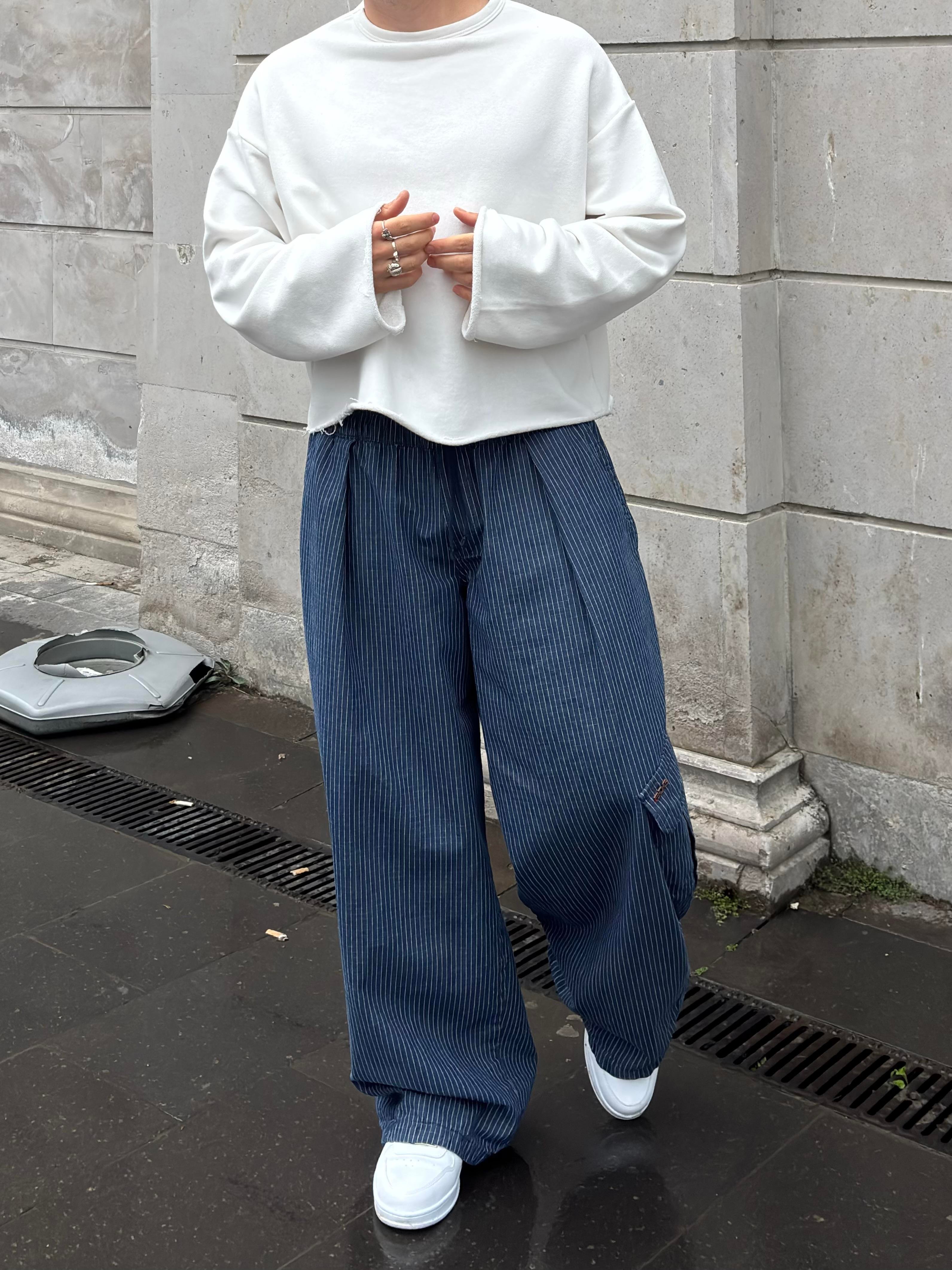 Premium Ripstop Righe Bobbi Pants