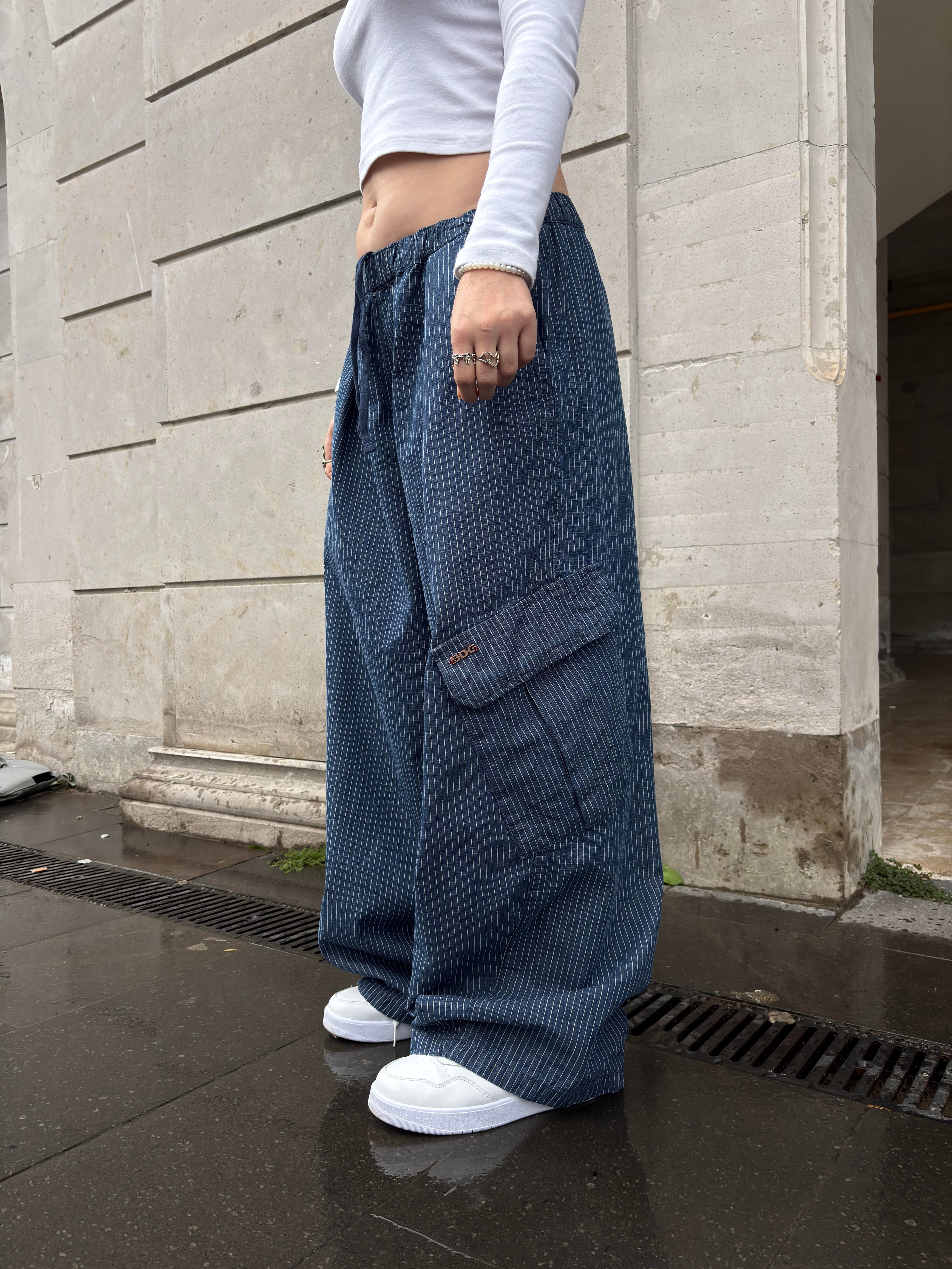 Premium Ripstop Righe Bobbi Pants