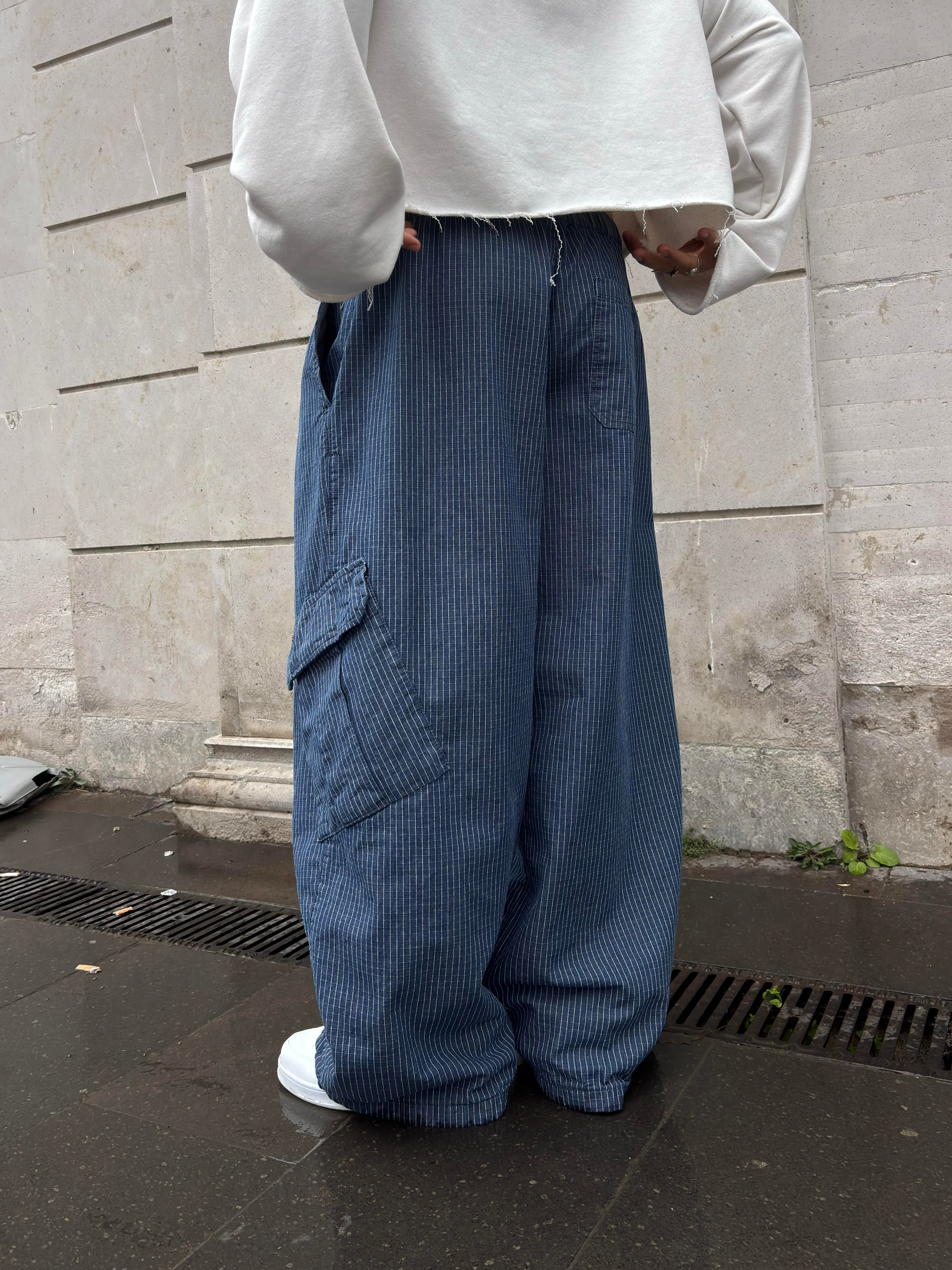 Premium Ripstop Righe Bobbi Pants