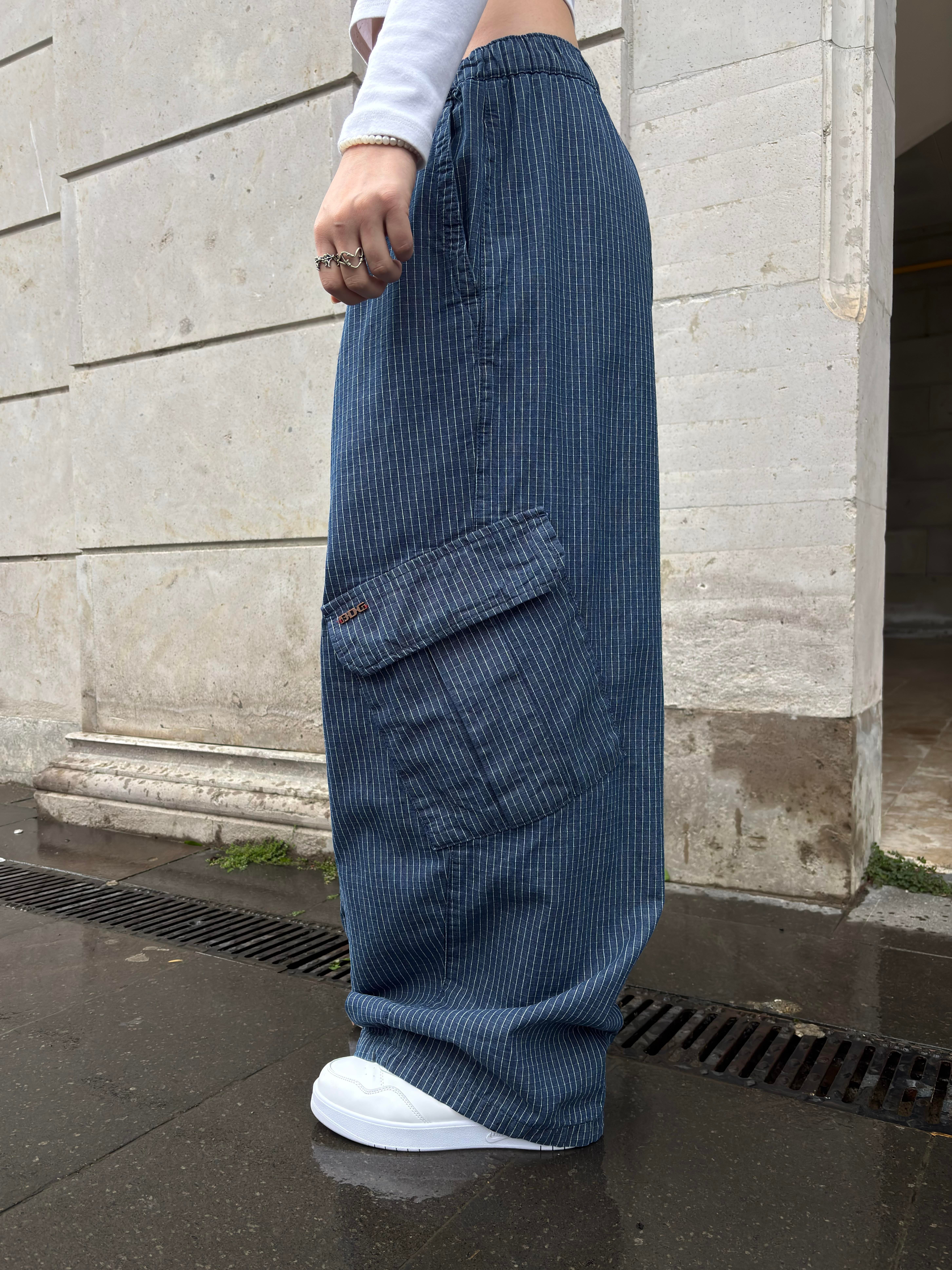 Premium Ripstop Righe Bobbi Pants