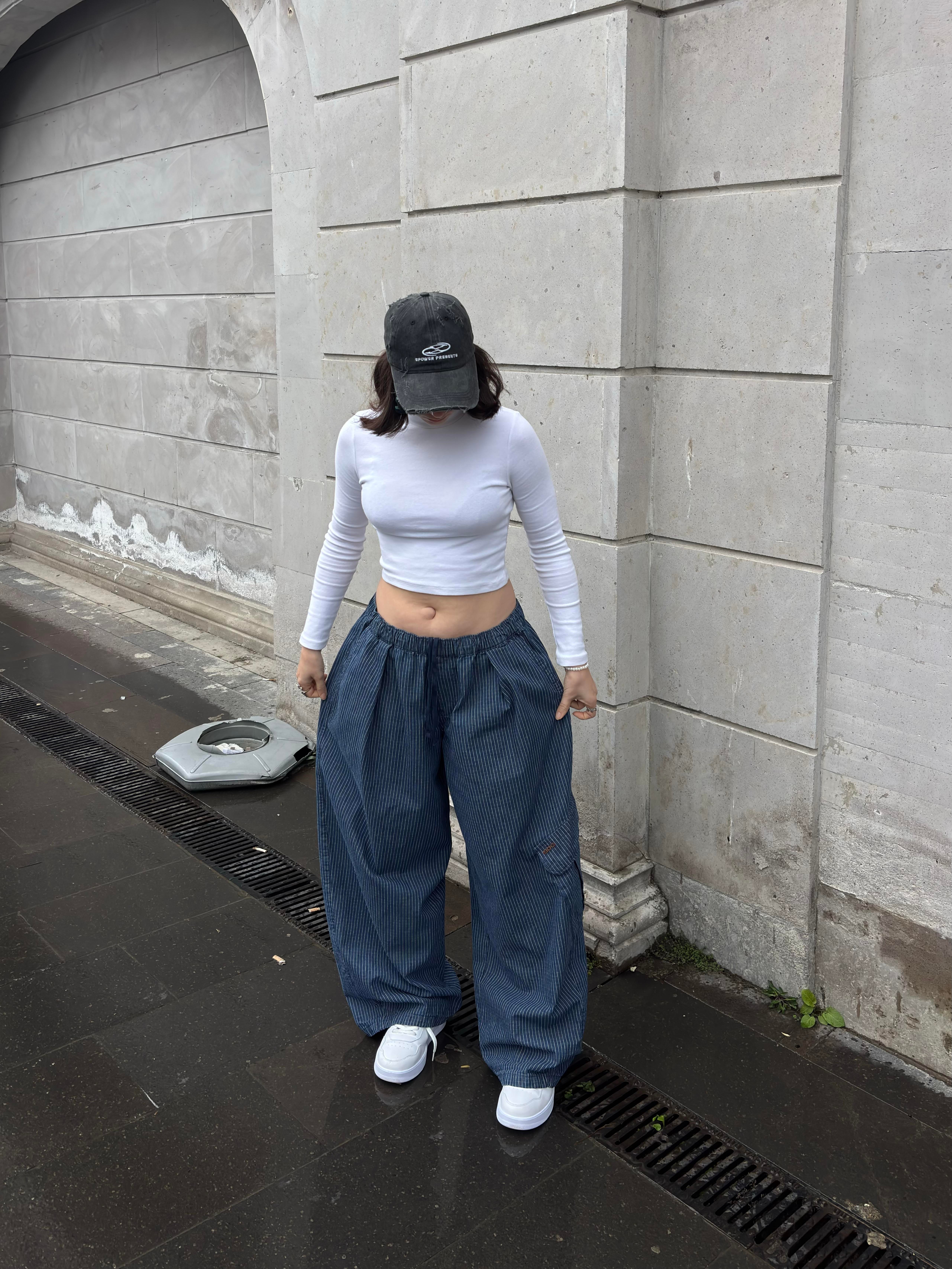 Premium Ripstop Righe Bobbi Pants