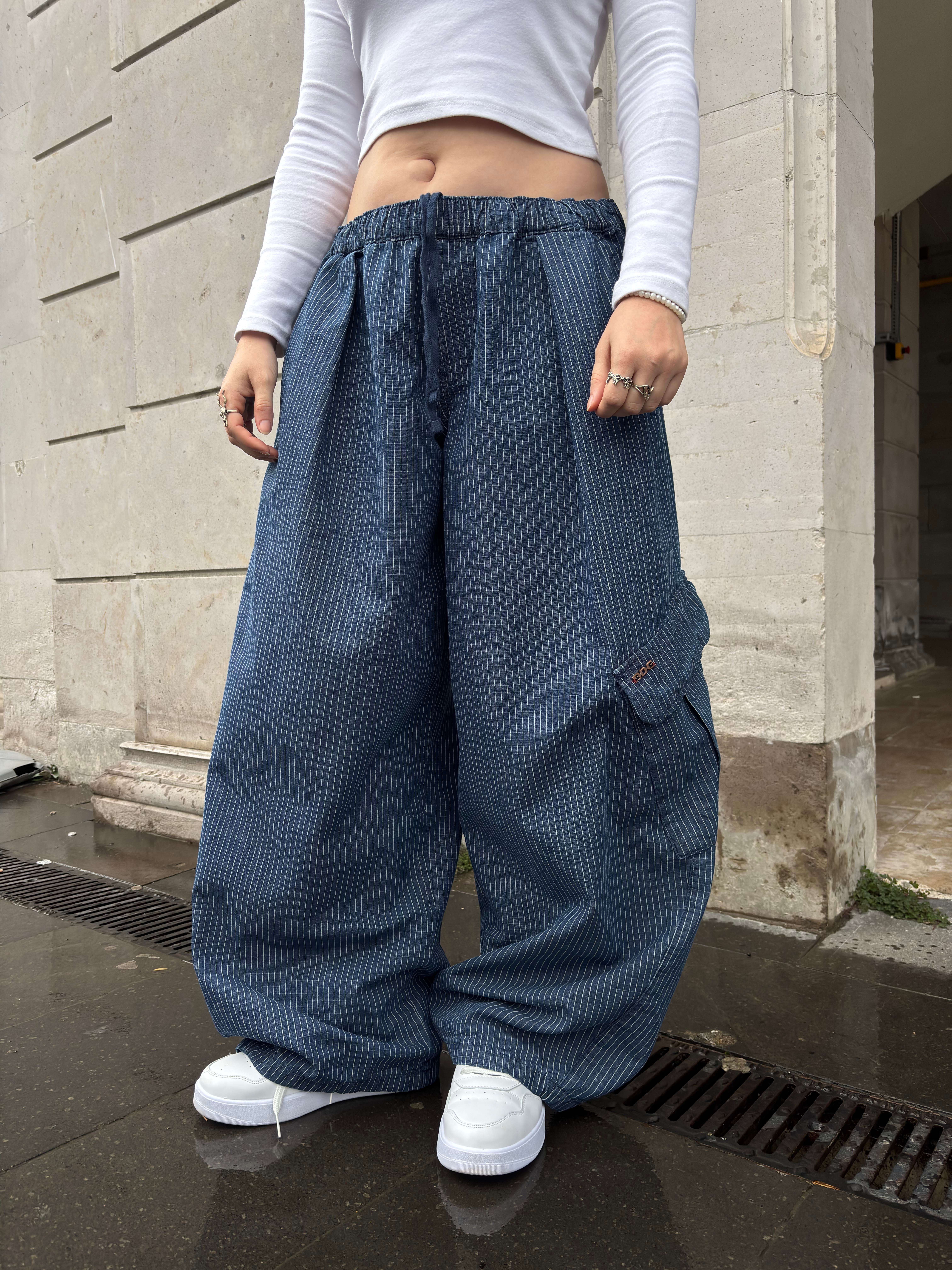Premium Ripstop Righe Bobbi Pants