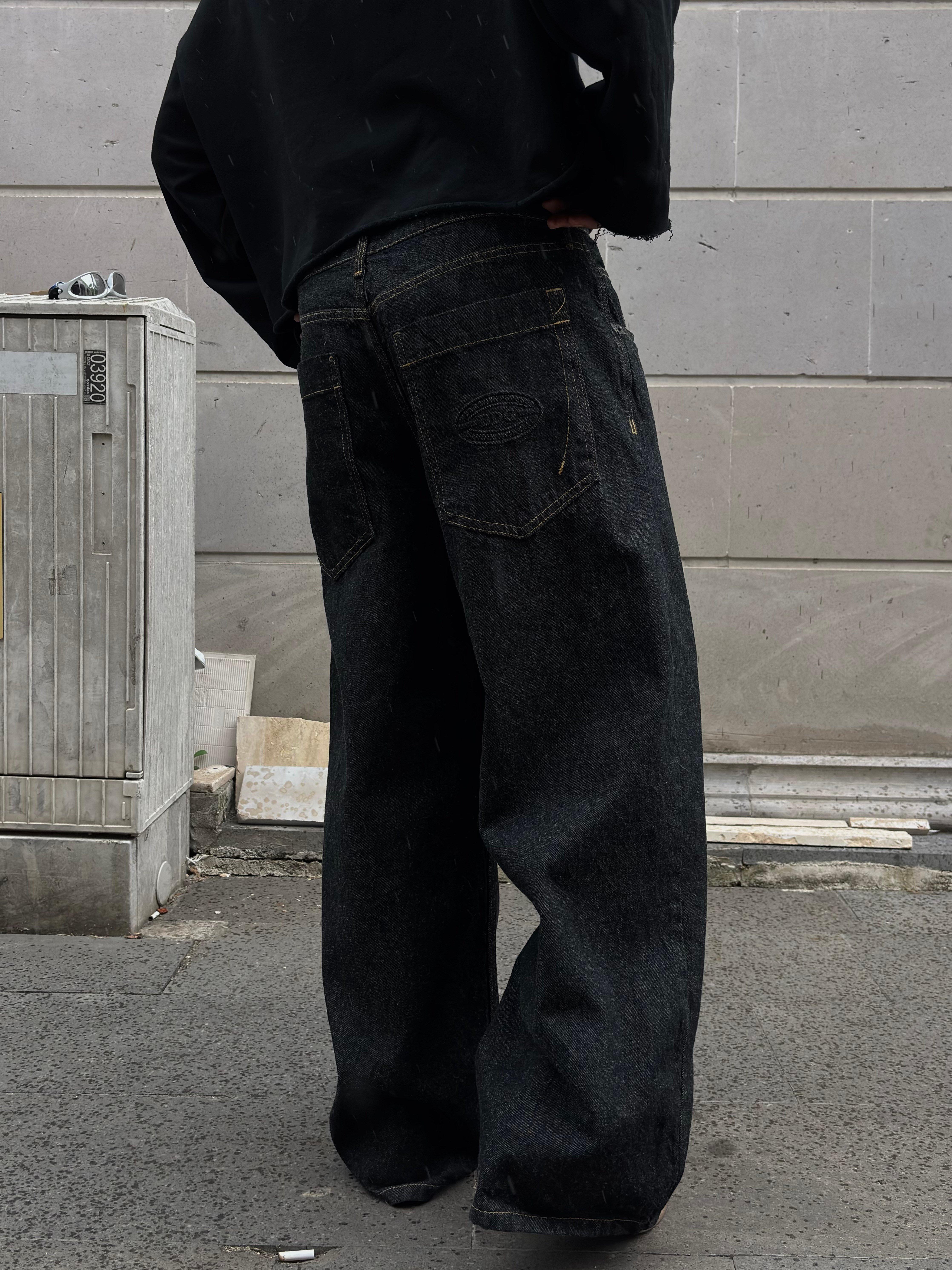 Premium Stamped Jaya Baggy Denim Jeans