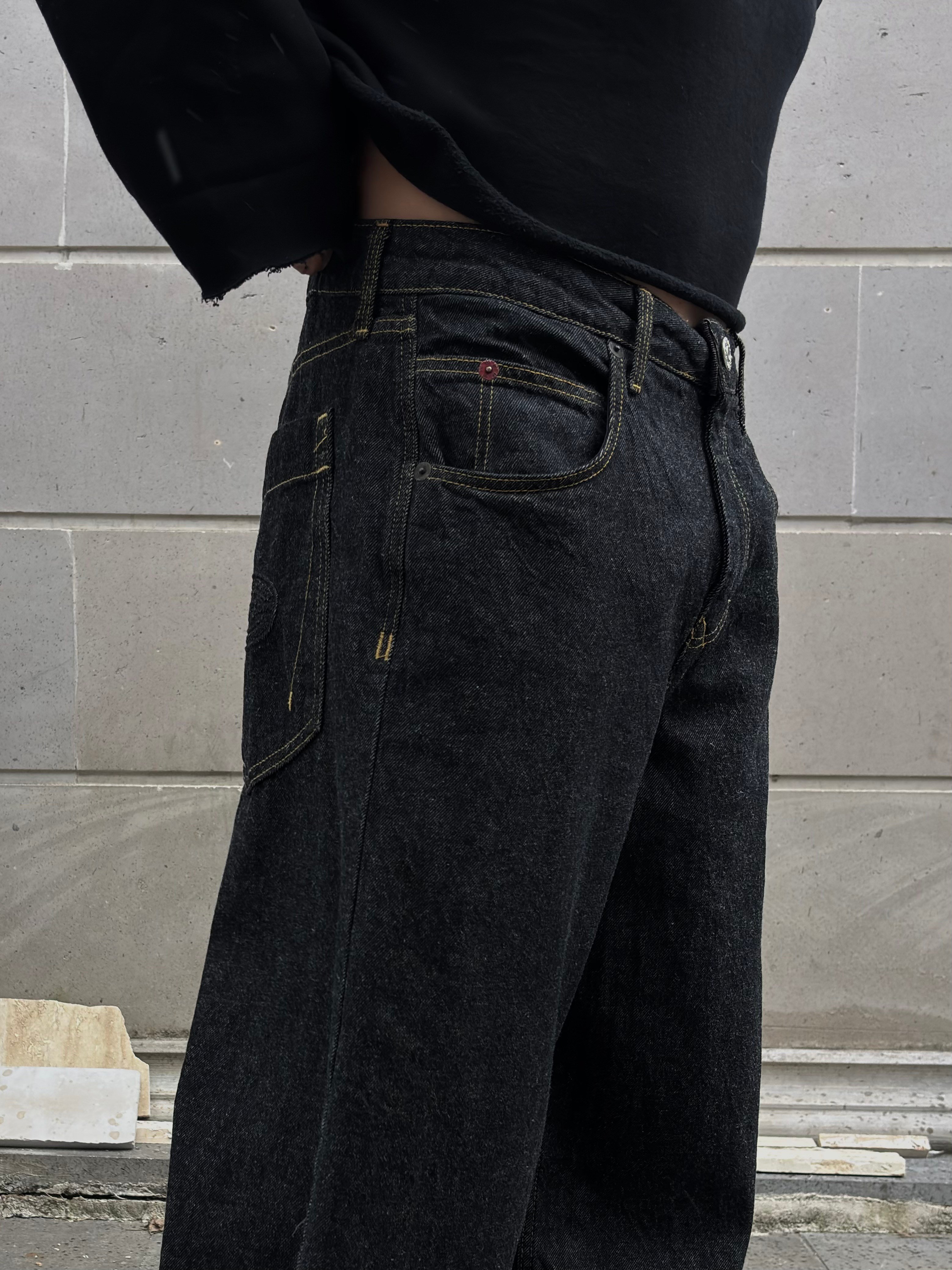Premium Stamped Jaya Baggy Denim Jeans