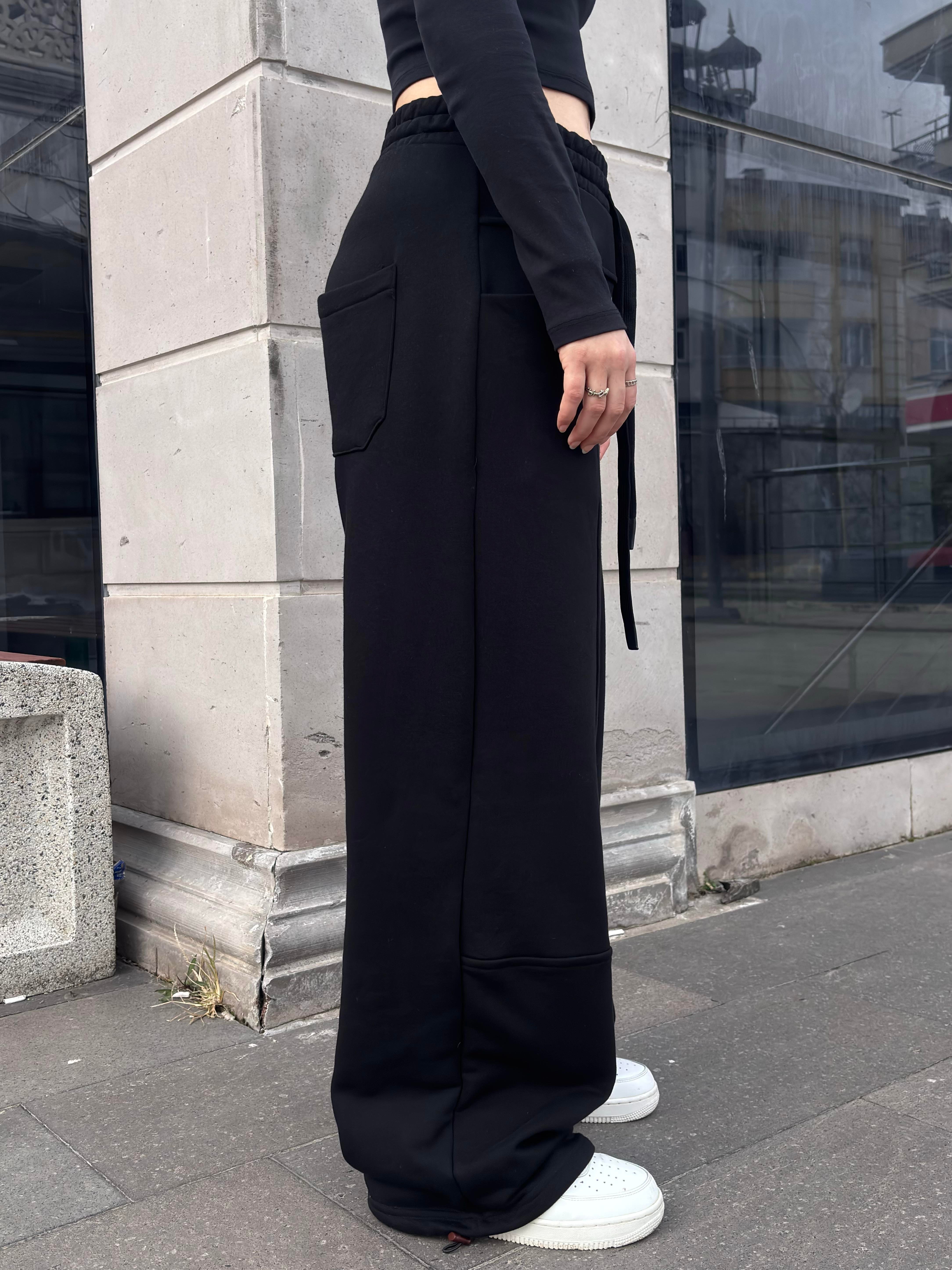 Premium Strip Line Baggy  Ayarlanabilir Eşofman